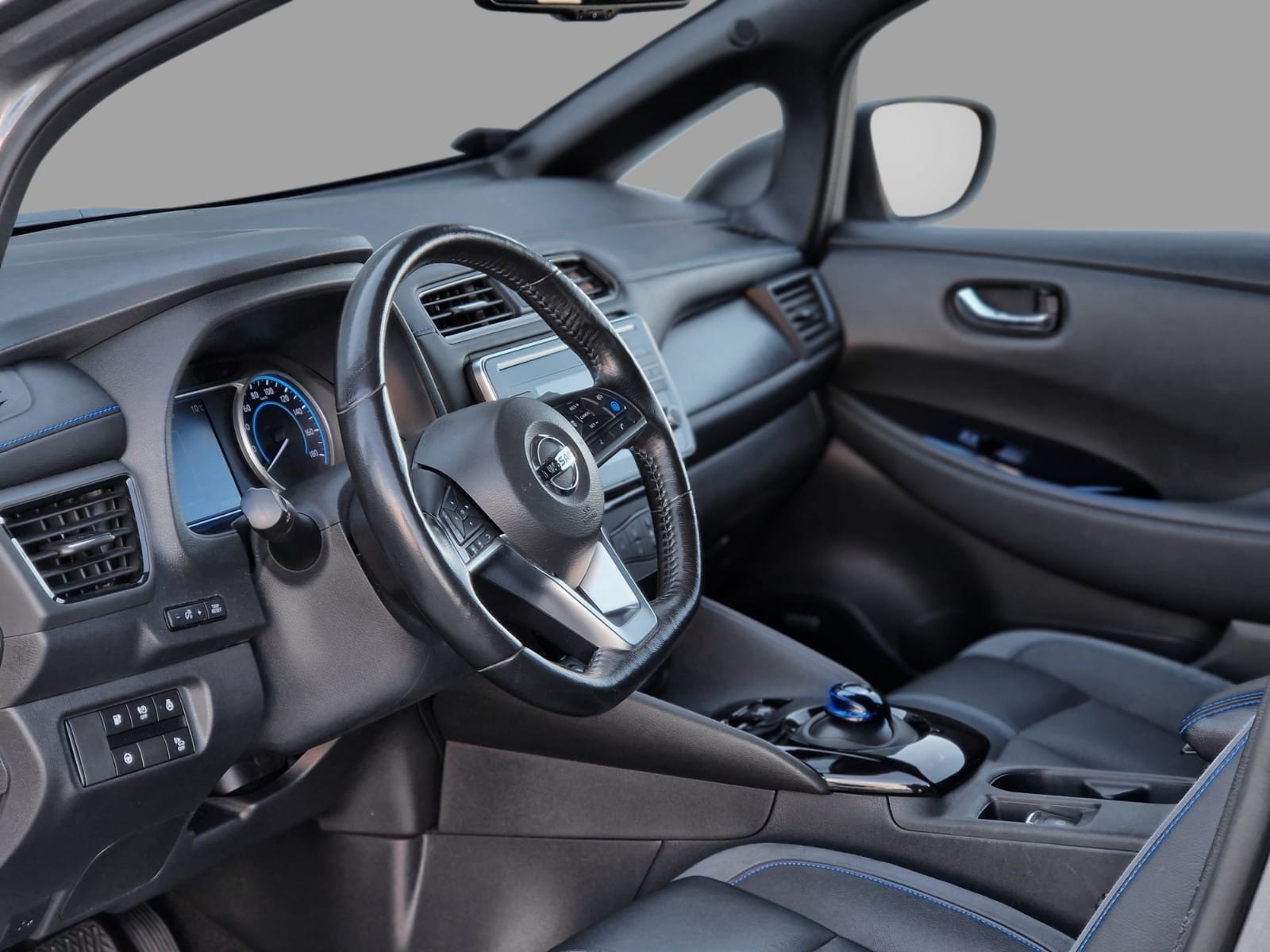 Nissan Leaf med GPS