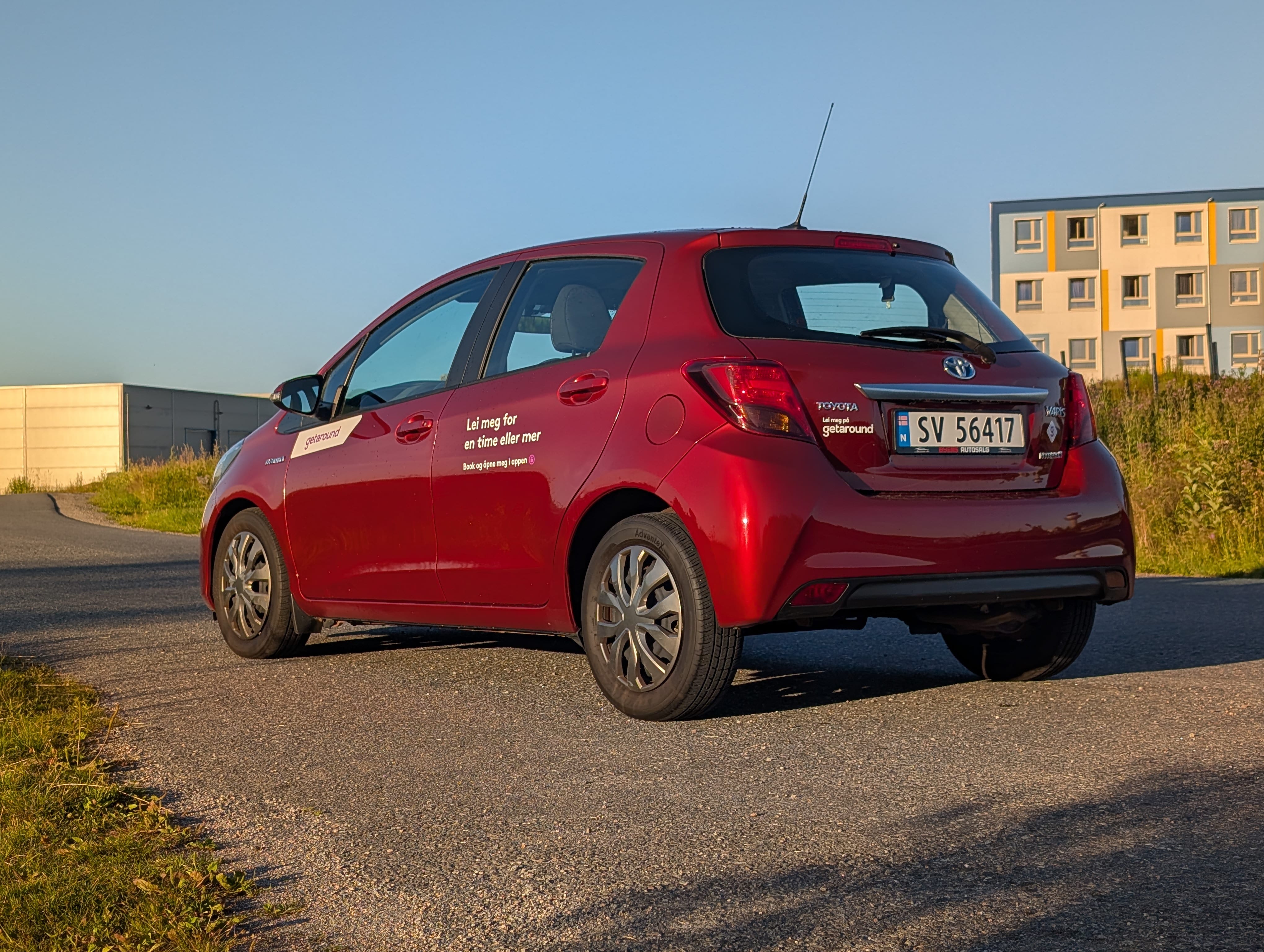 Toyota Yaris med GPS