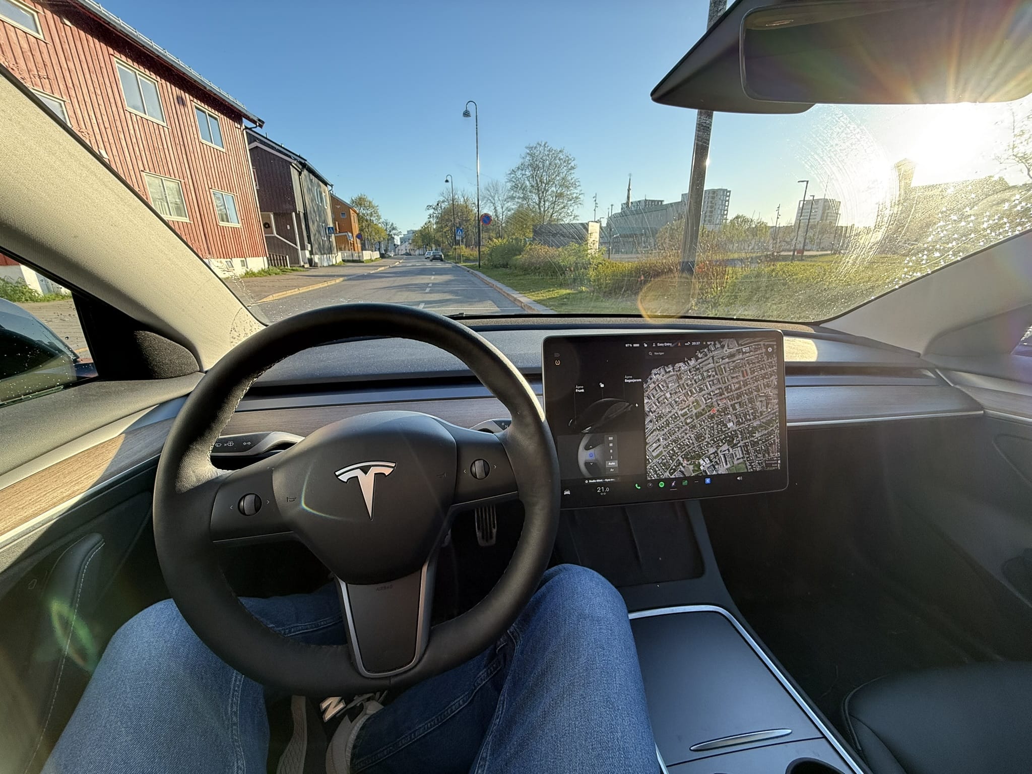 Tesla Model 3 Long Range med GPS