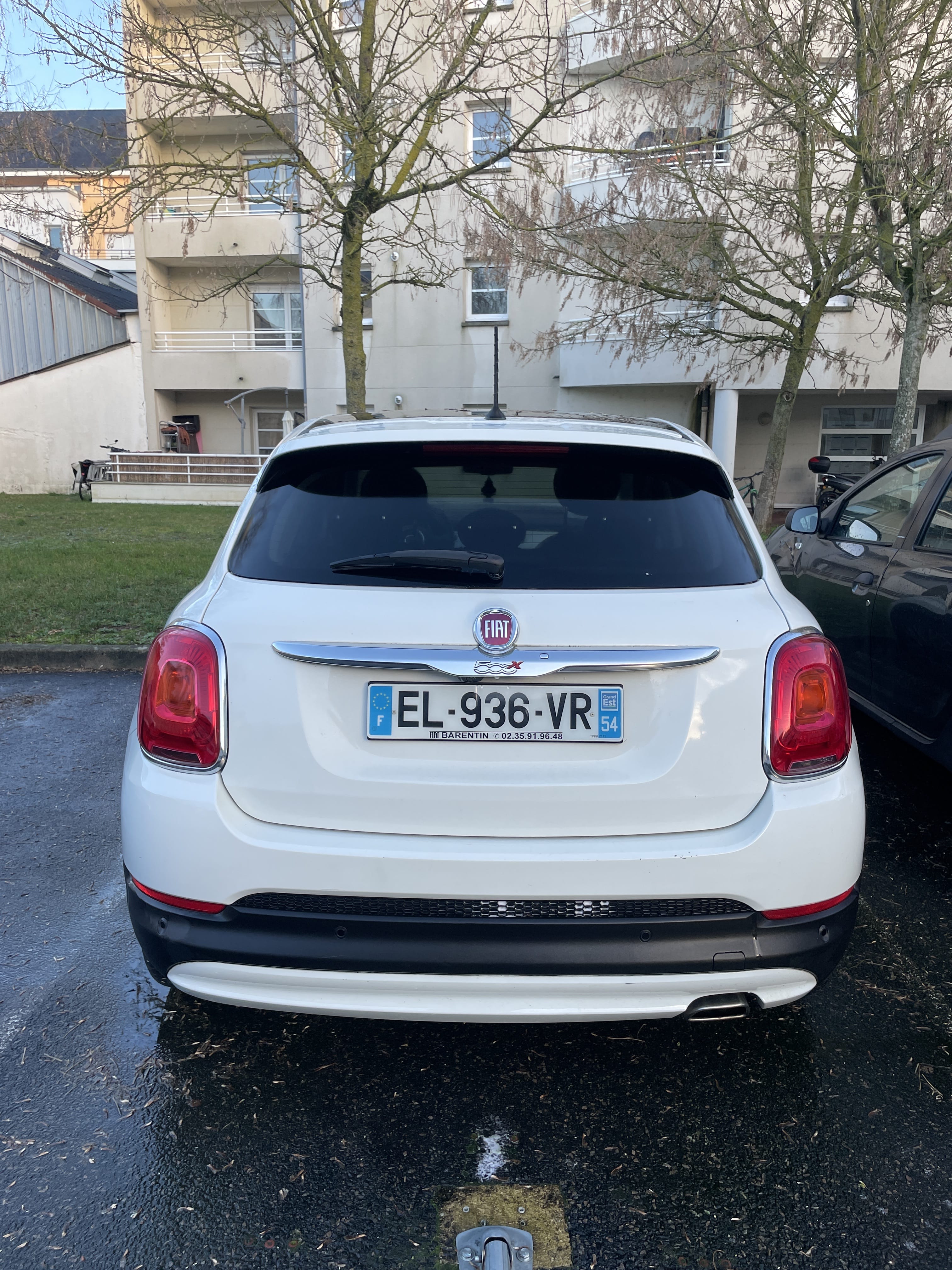 Fiat 500 X avec GPS