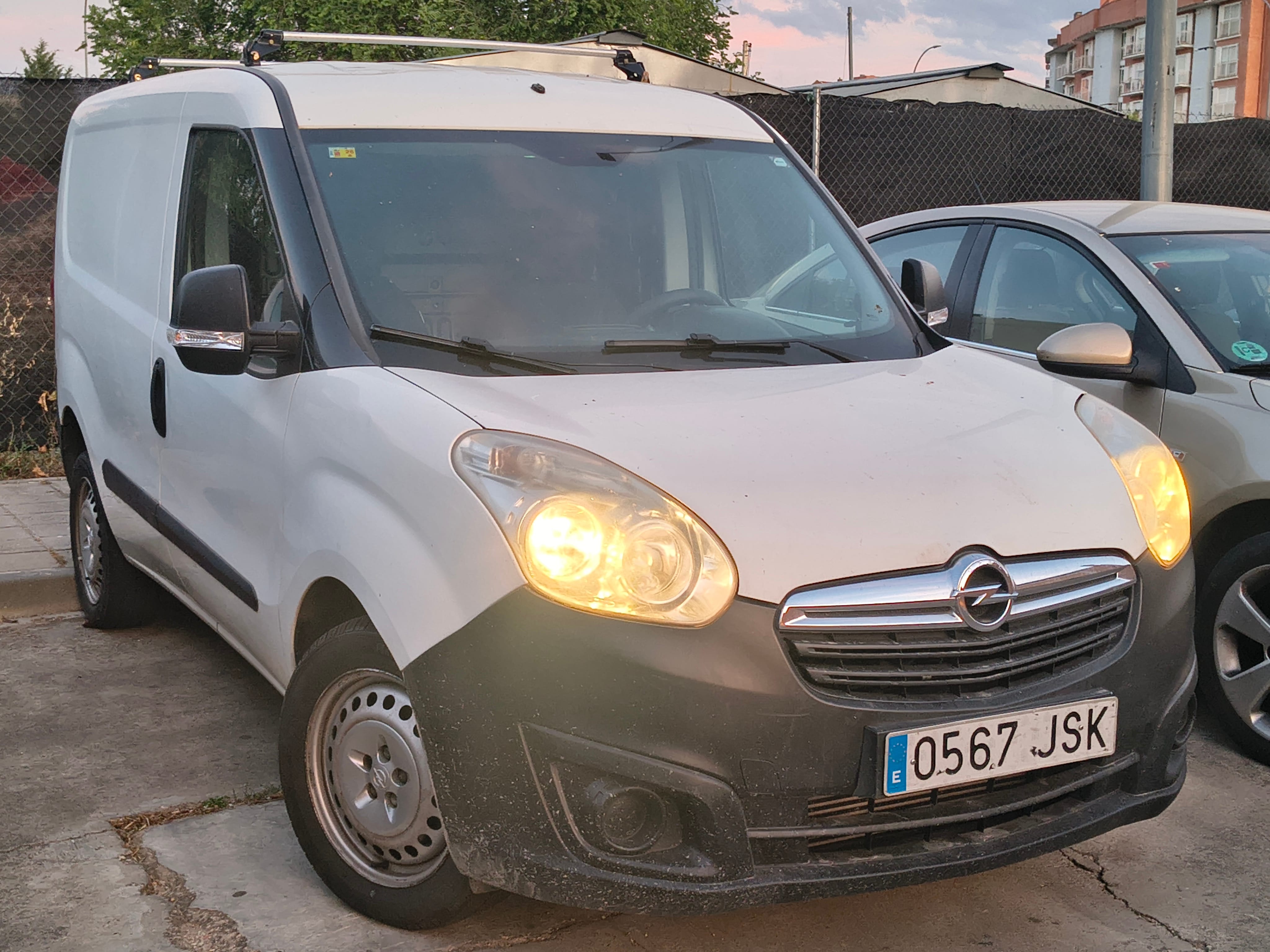 Opel Combo con Portaequipajes