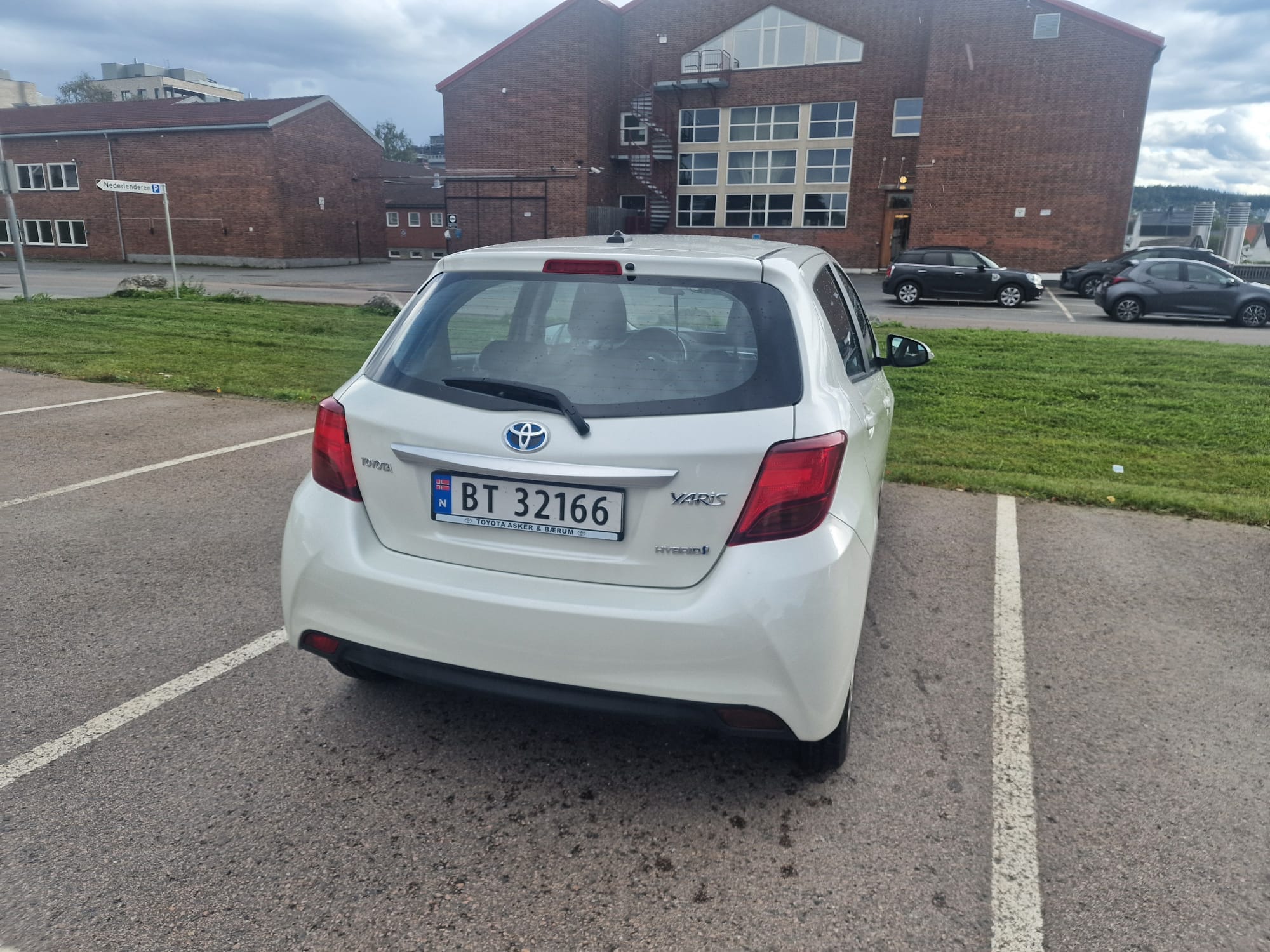 Toyota Yaris med Ryggekamera