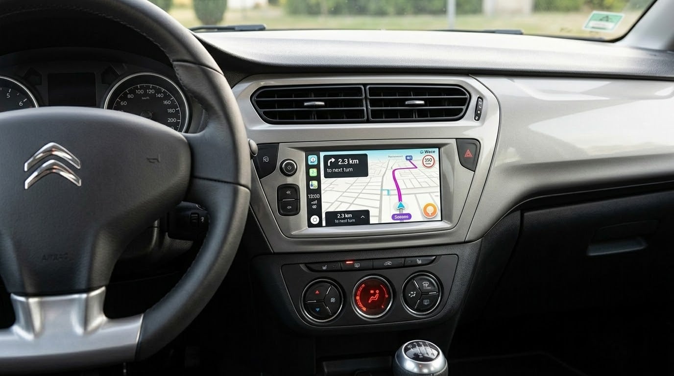 Citroen C-Elysée avec GPS