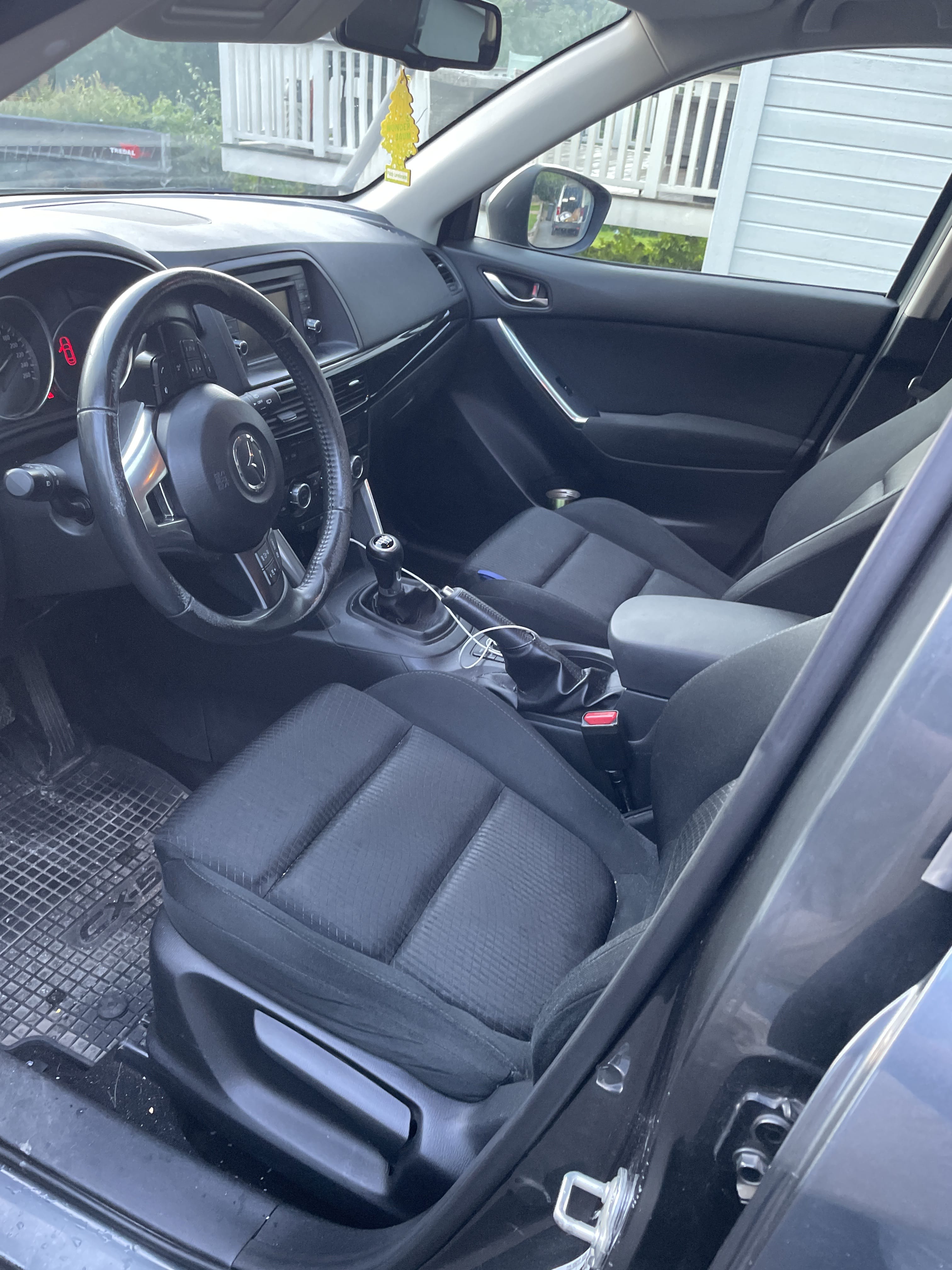 Mazda CX-5 med Sykkelstativ