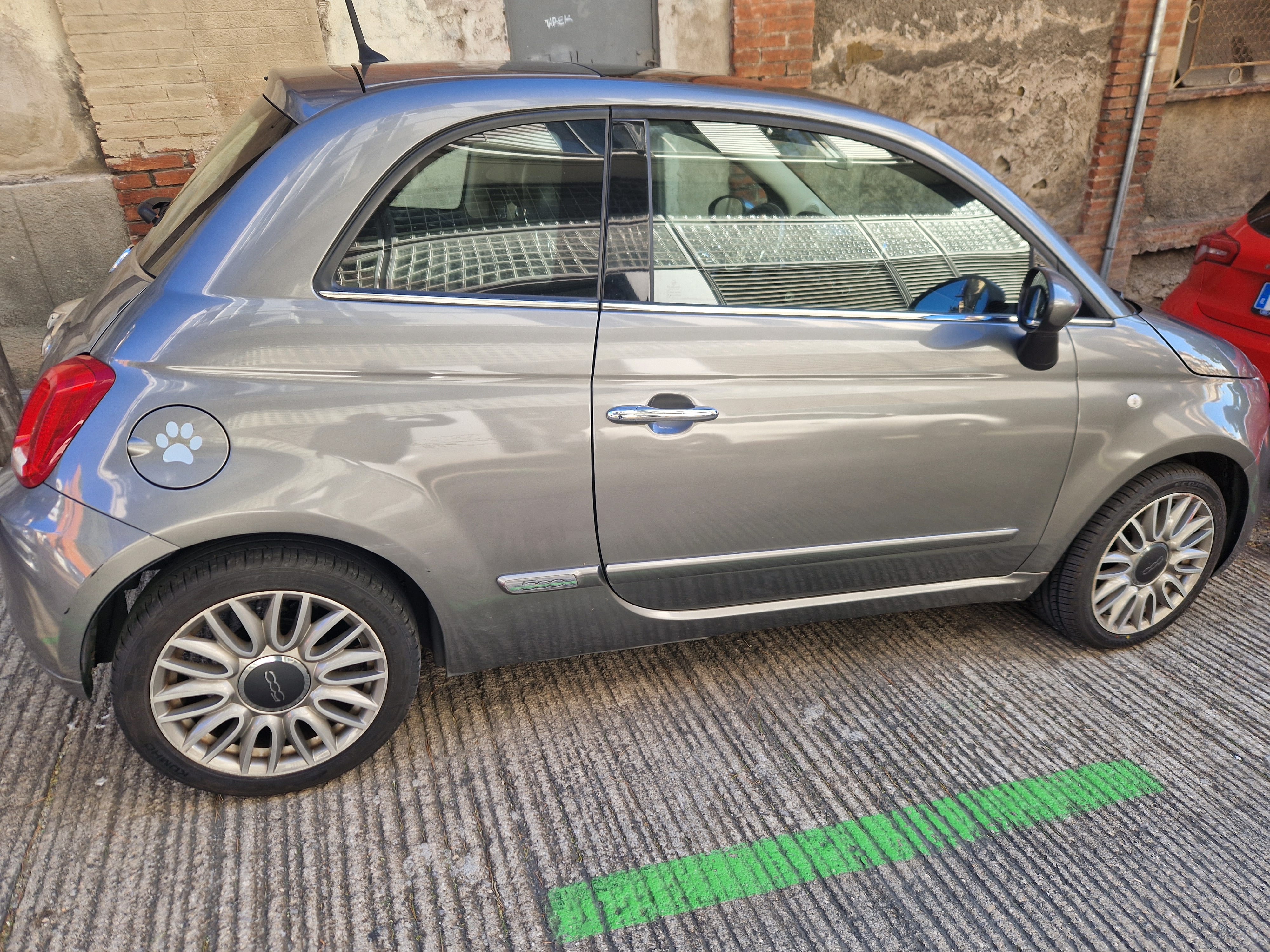 Fiat 500 con Radio 