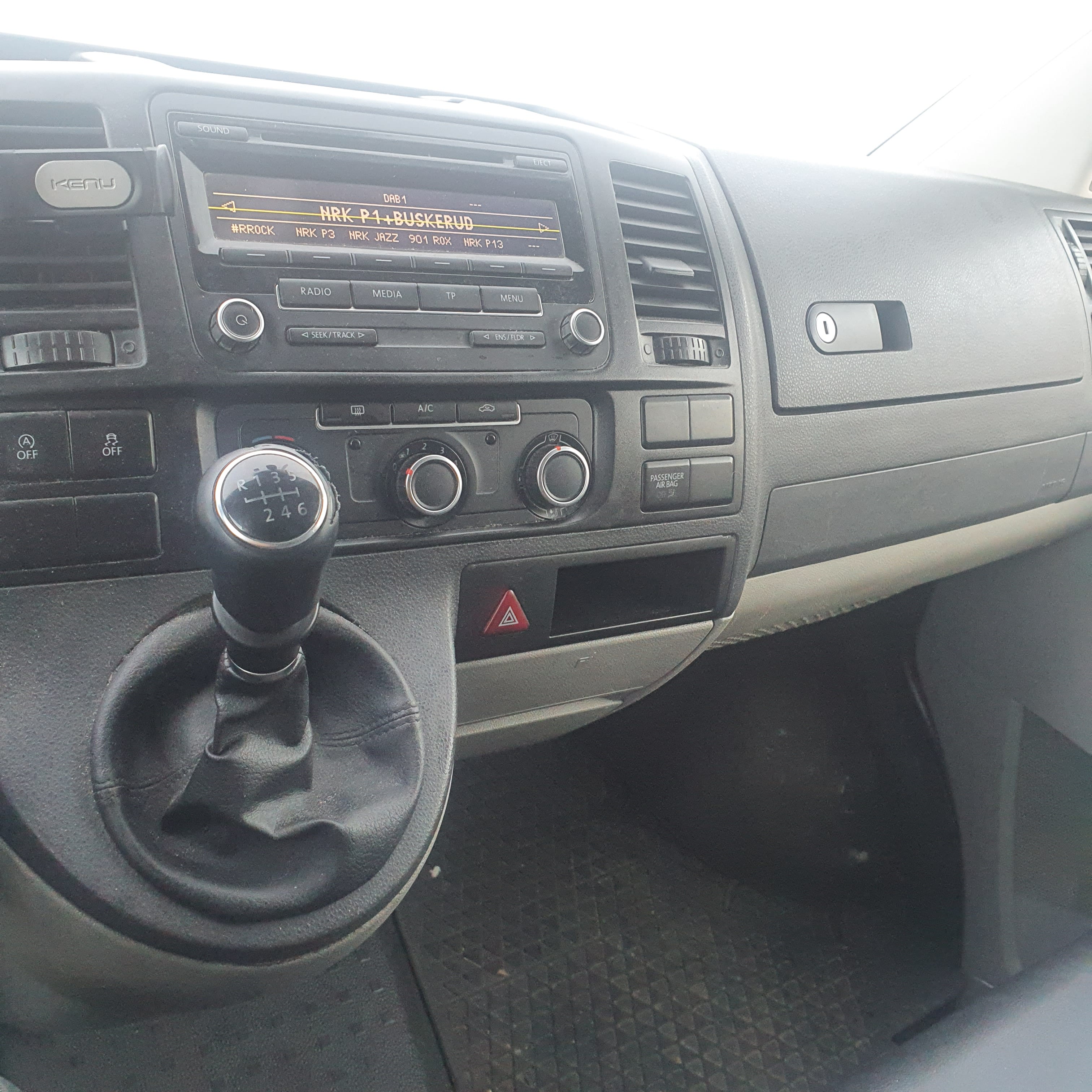 Volkswagen Transporter med Vinterdekk