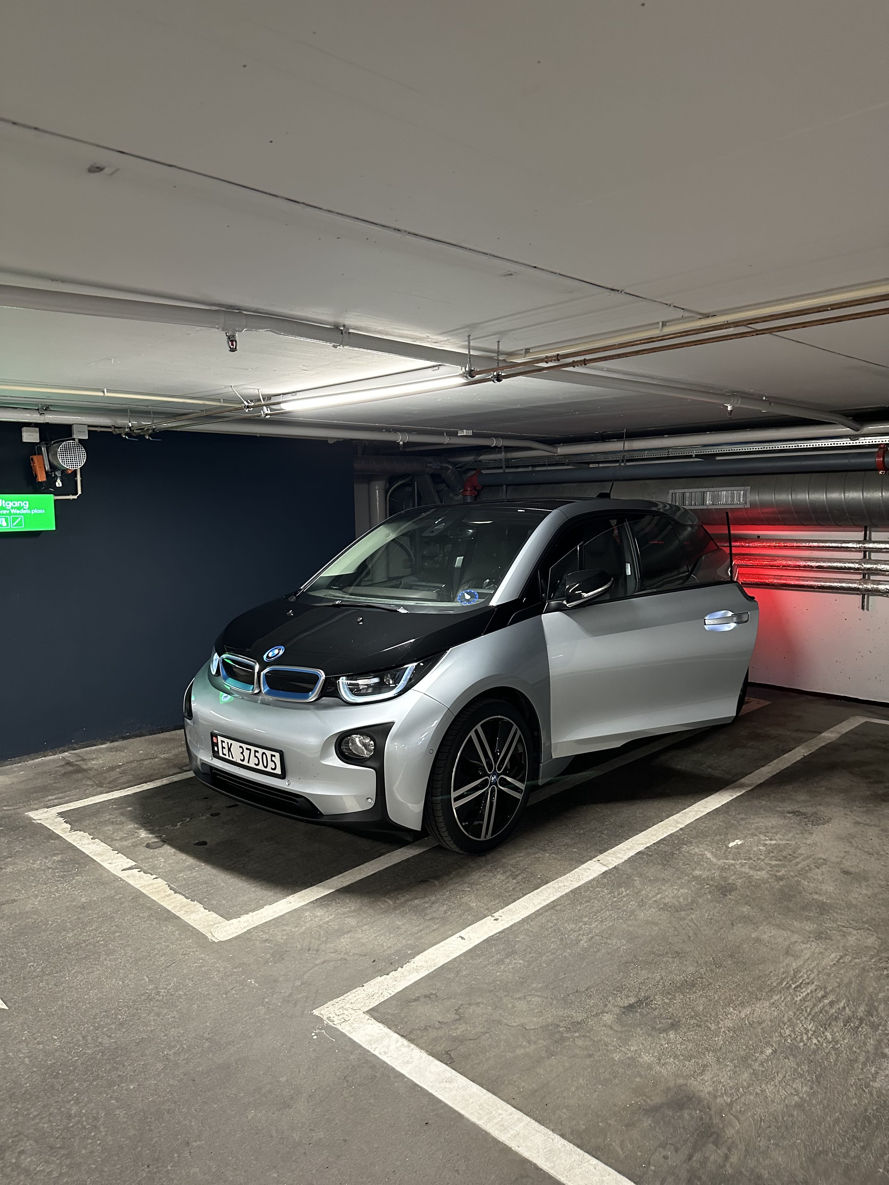 BMW i3 med GPS