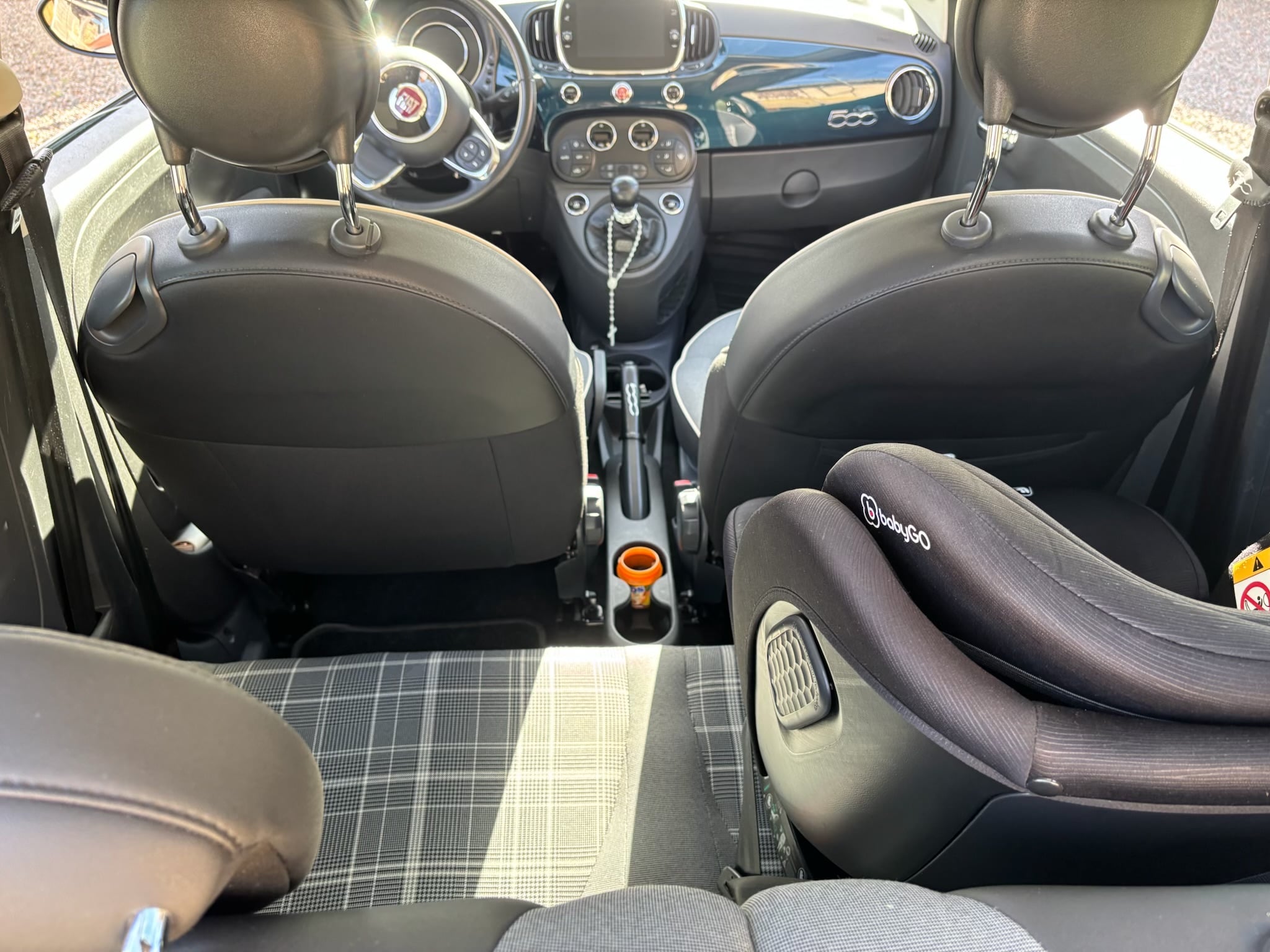 Fiat 500 avec GPS