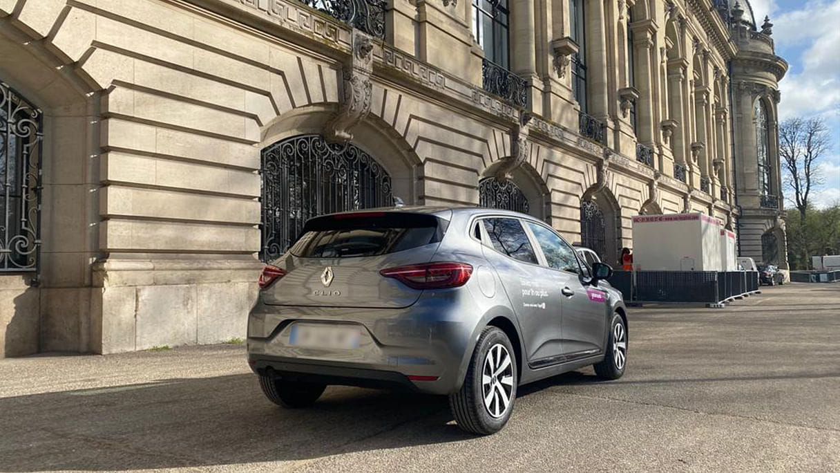 Renault Clio avec GPS