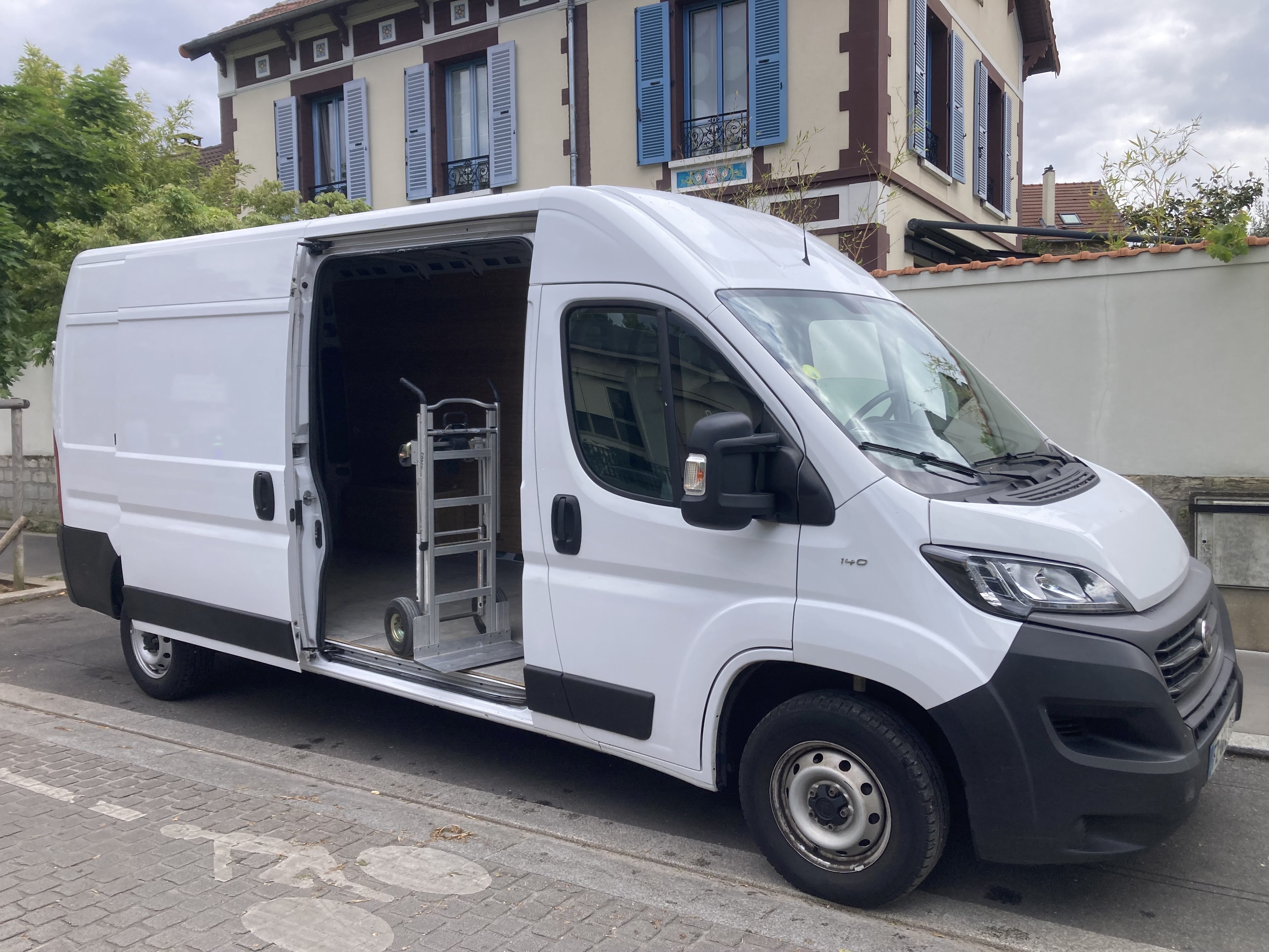 Fiat Ducato 140 ch 13 M3 avec Diable 350kg, 2021, Diesel