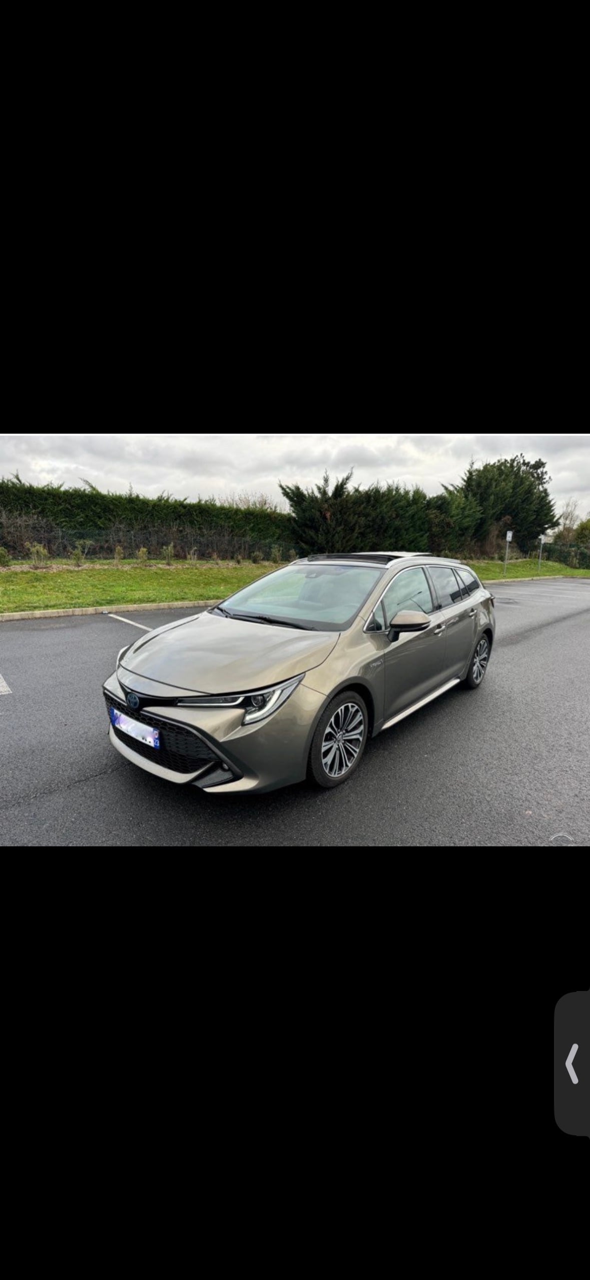 Toyota Corolla, 2019, Essence 95 / Électrique (hybride), automatique