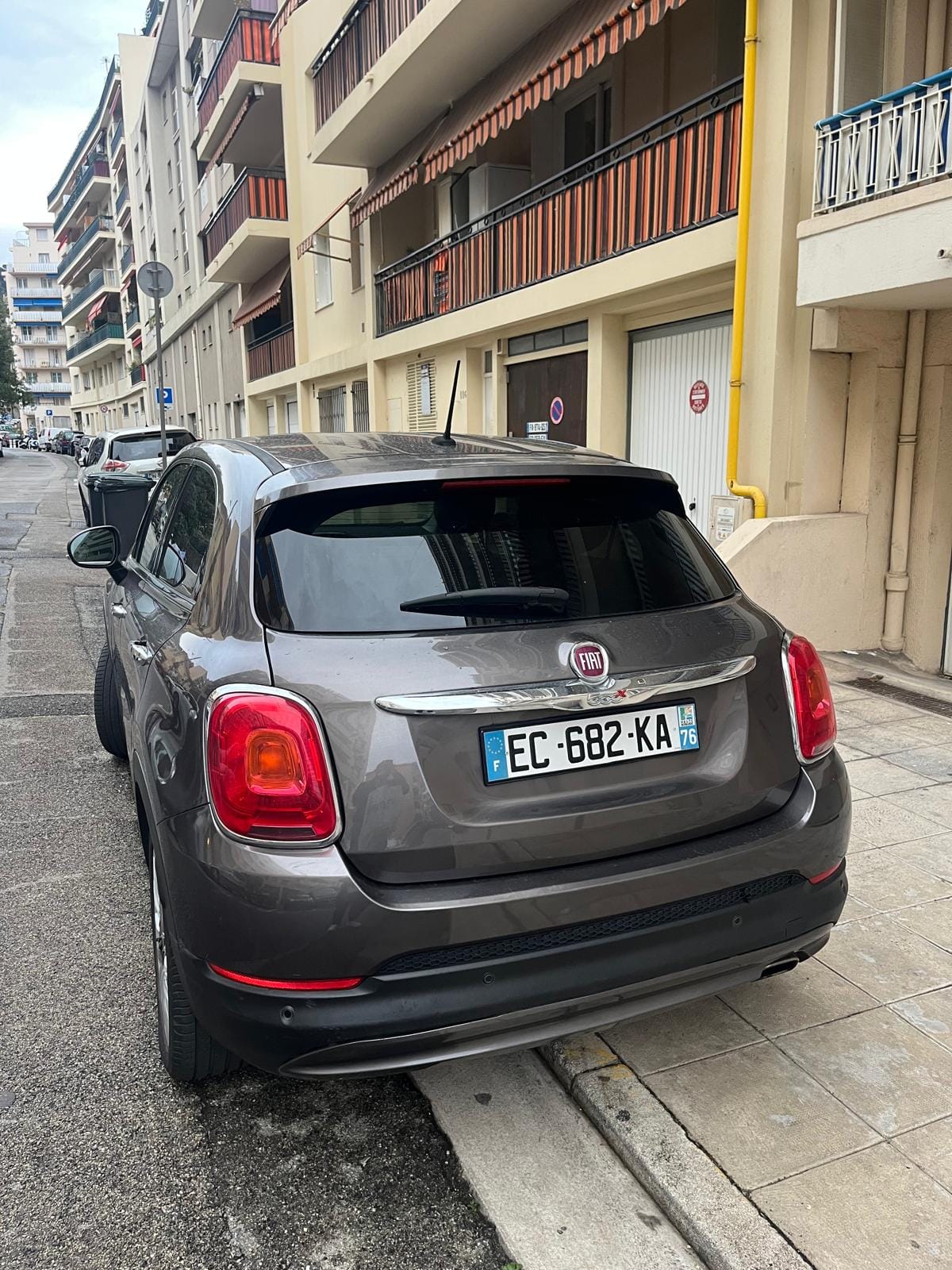 Fiat 500 X avec GPS