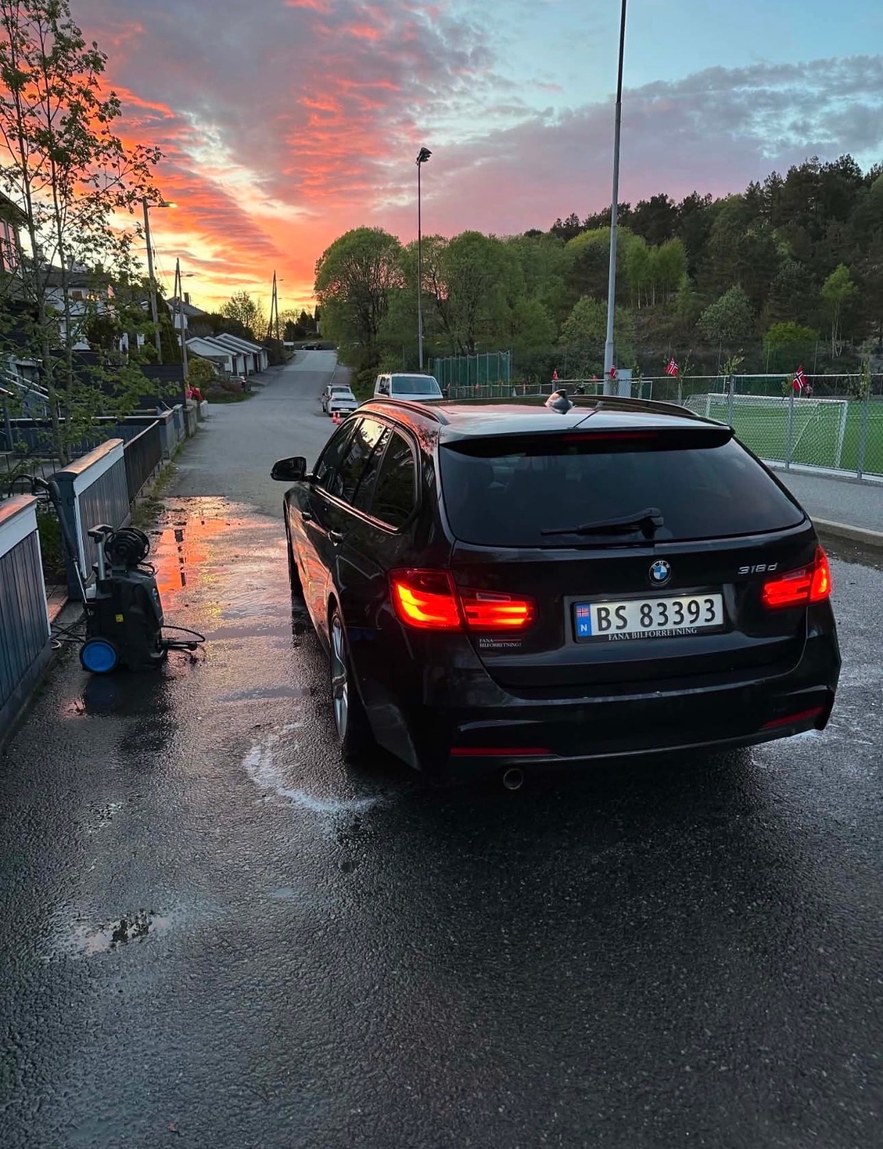 BMW 3-Serie 318d med Aircondition