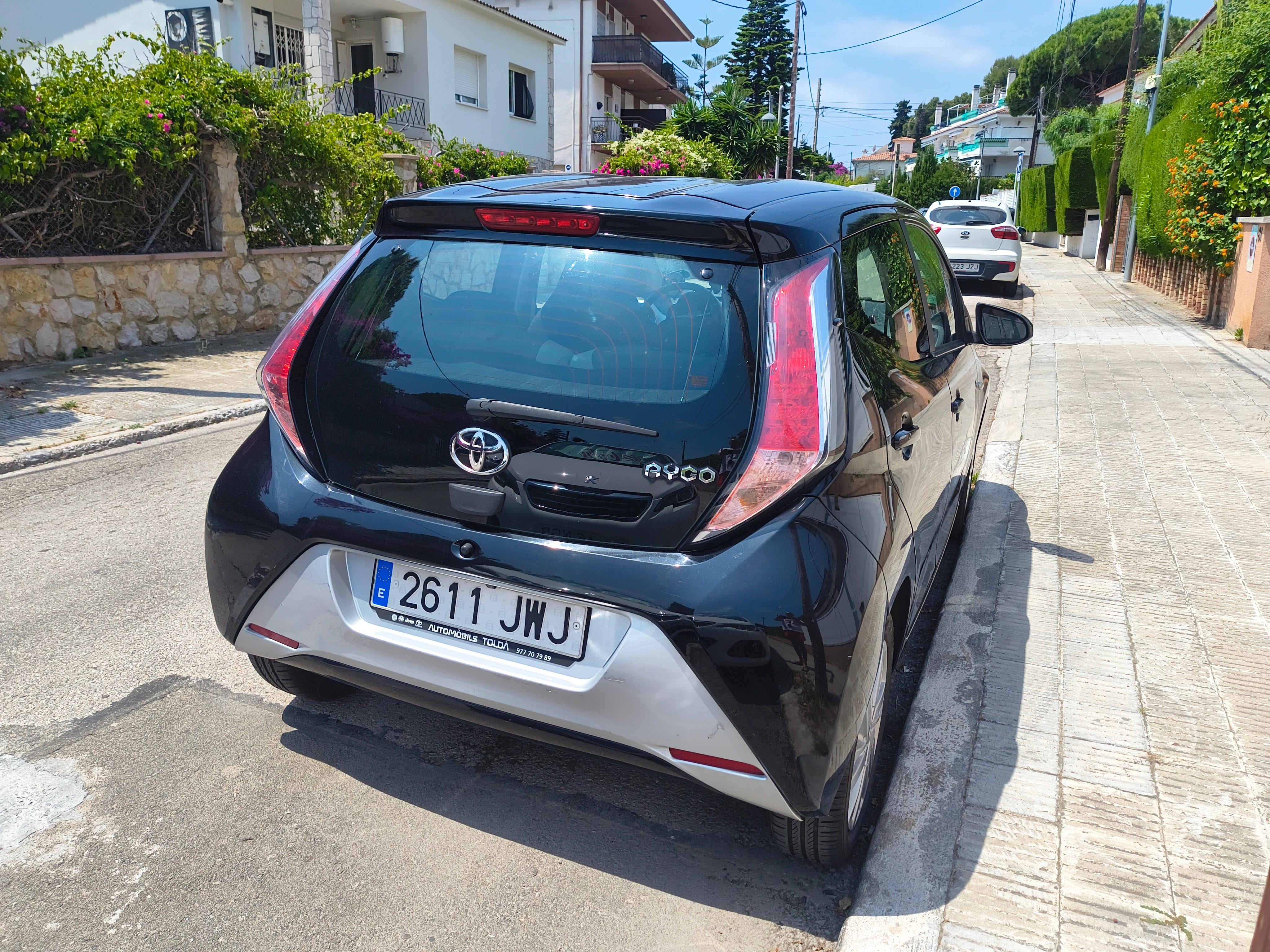 Toyota Aygo II con Cámara de marcha atrás