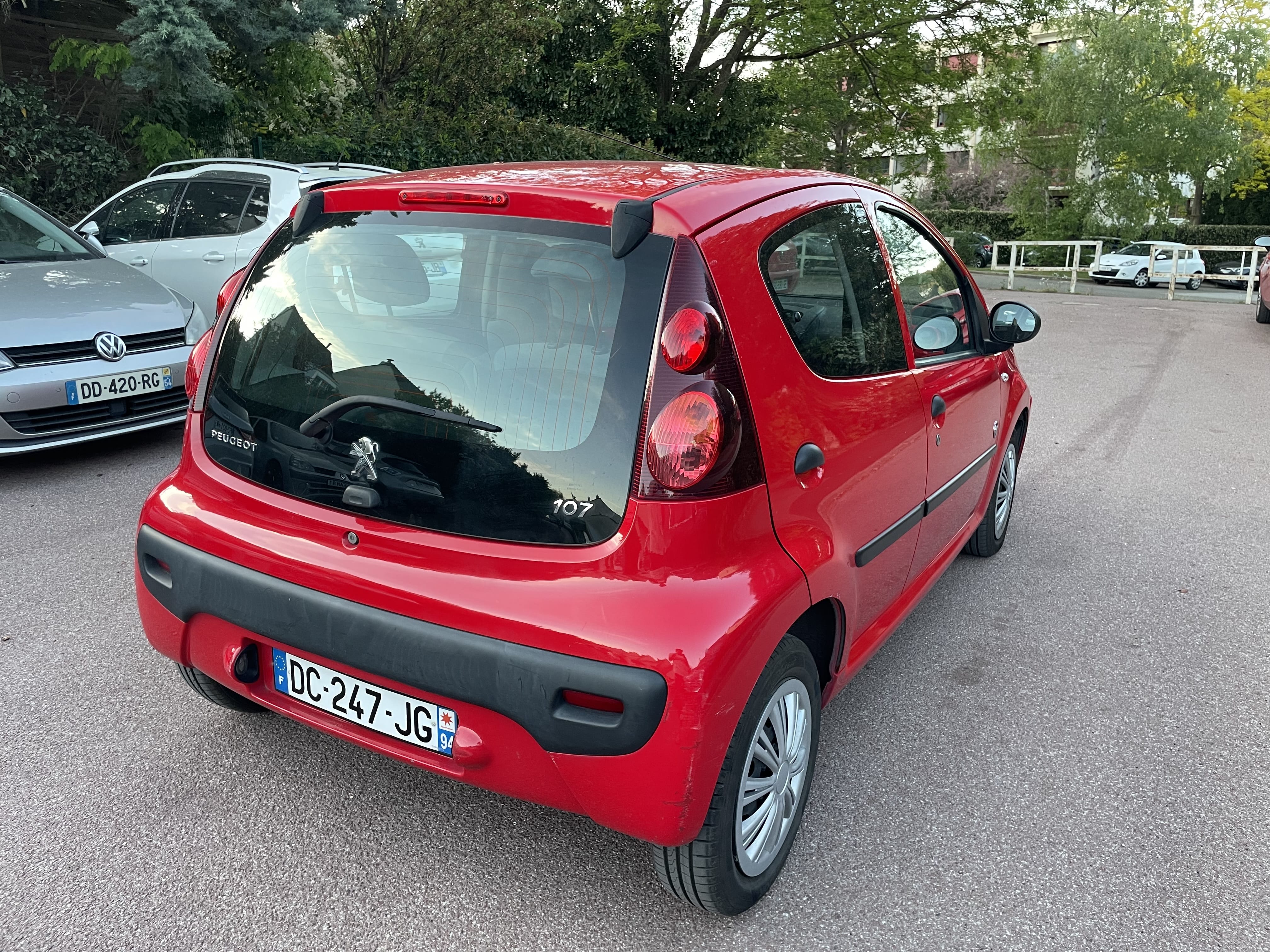 Peugeot 107 avec Port USB