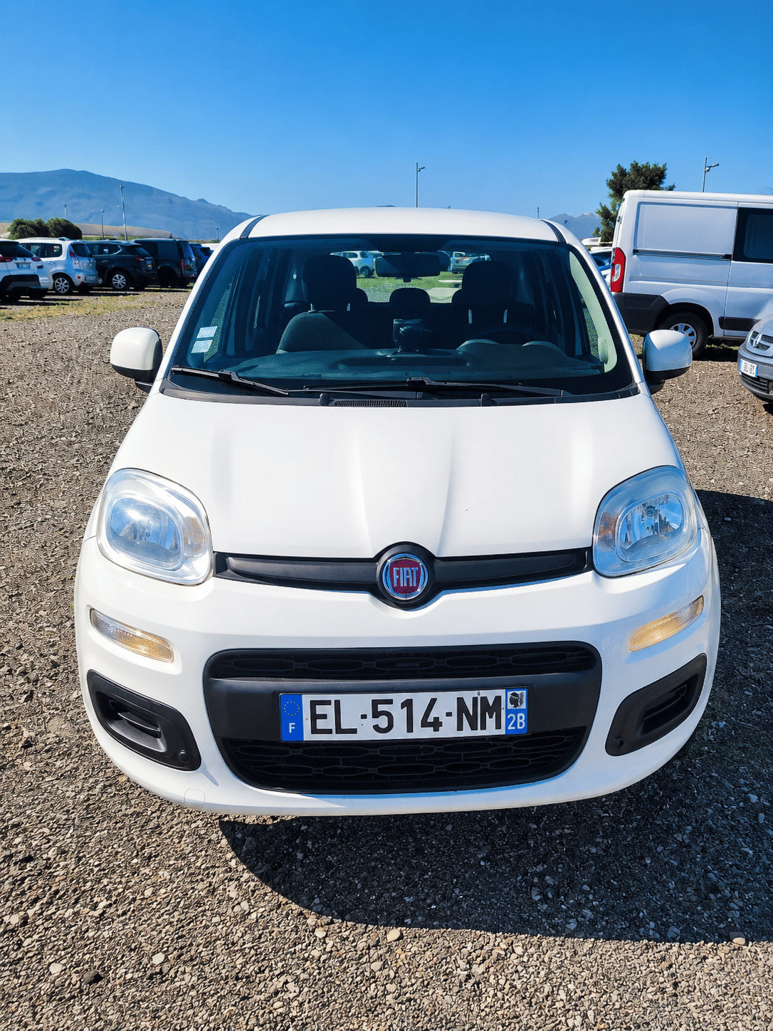 Fiat Panda avec Autoradio