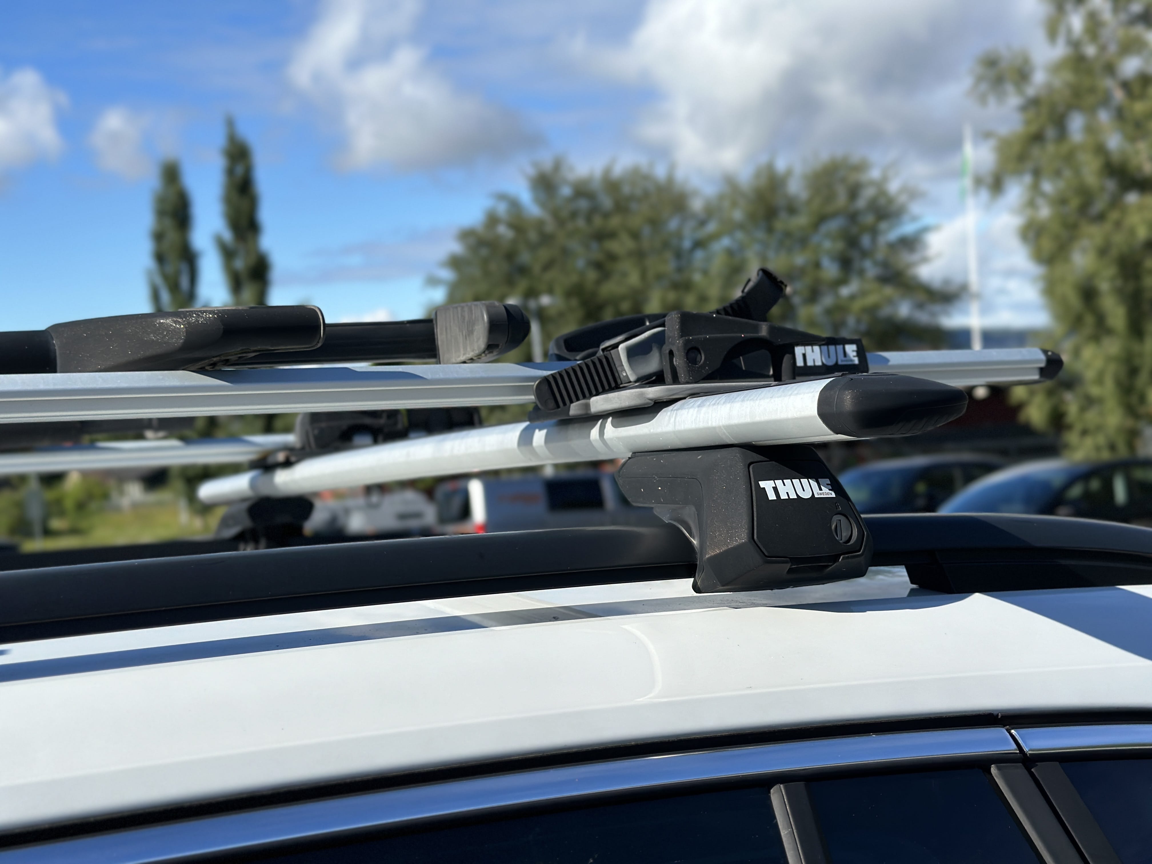 Volkswagen Tiguan med Sykkelstativ