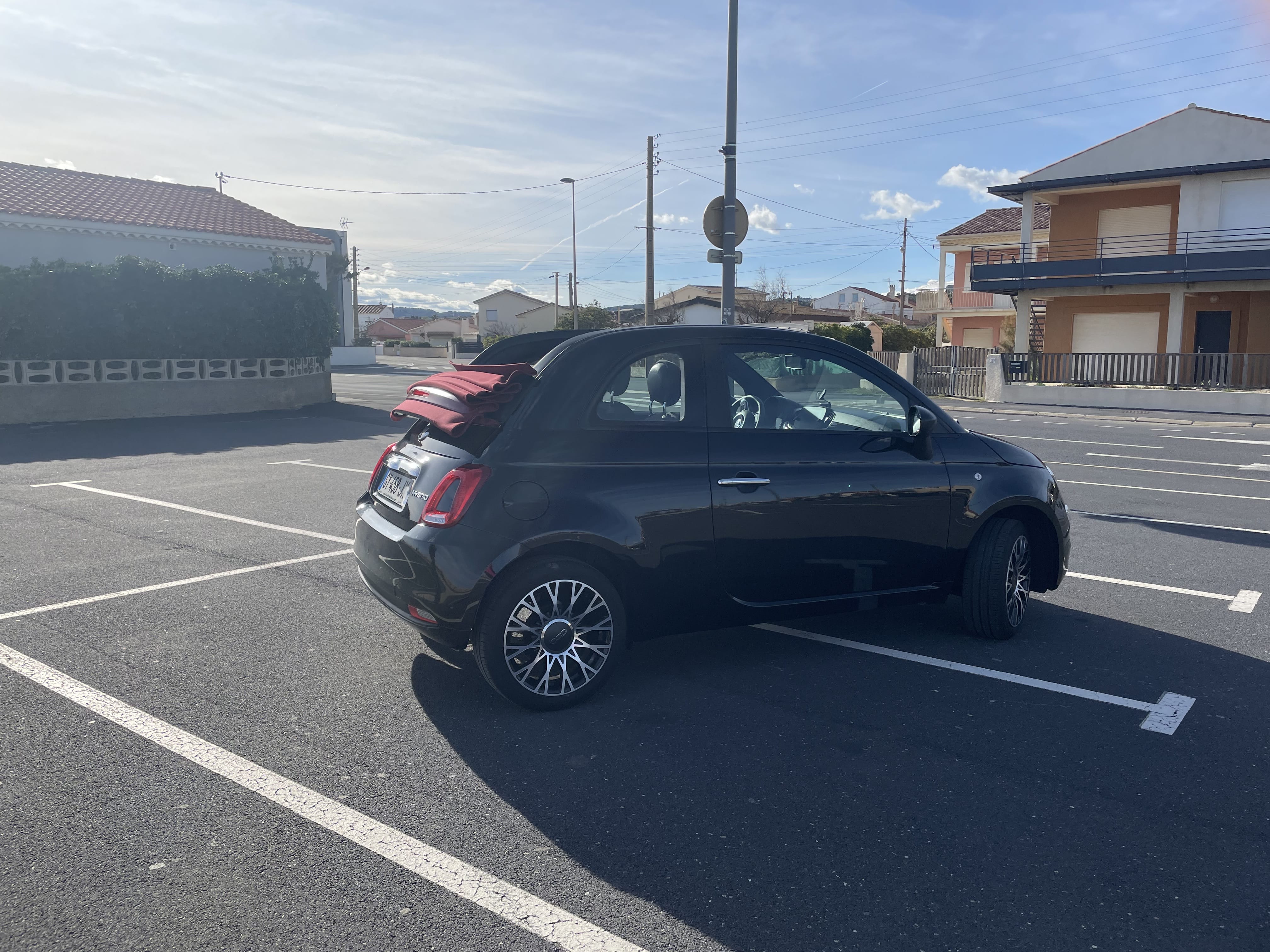 Fiat 500 C avec Apple CarPlay