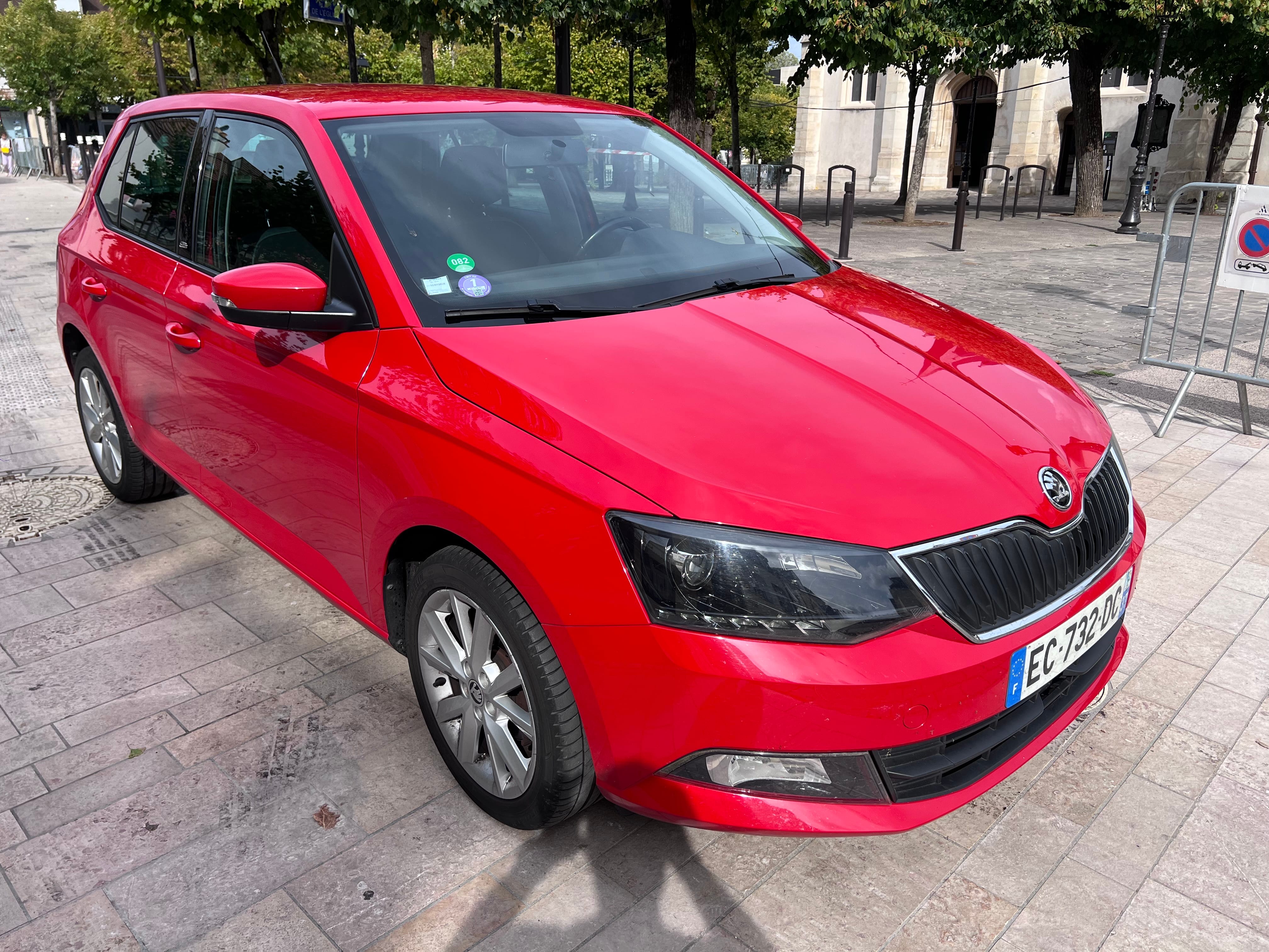 Skoda Fabia met USB-oplaadpoorten