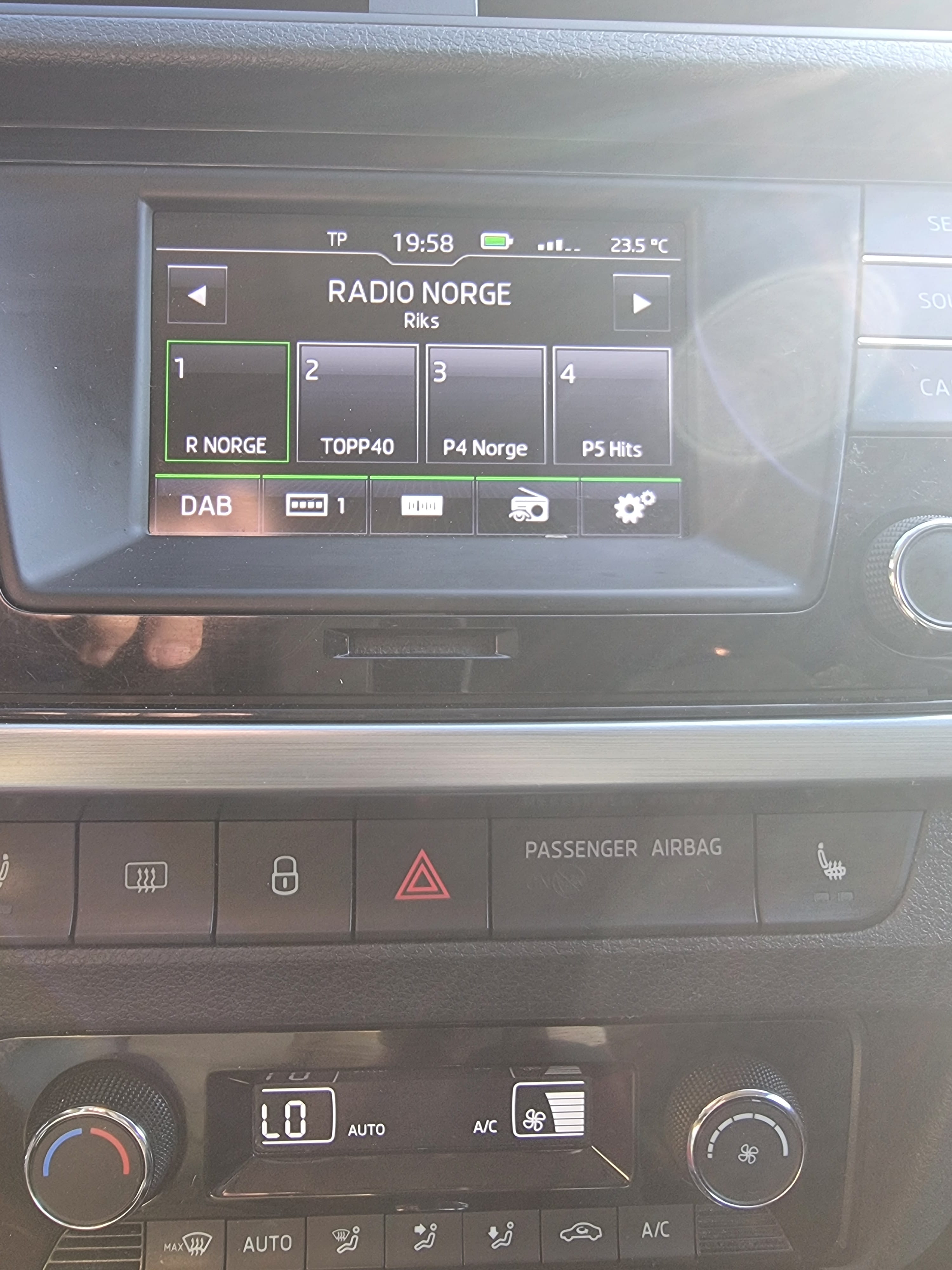 Skoda Fabia med Bluetooth audio