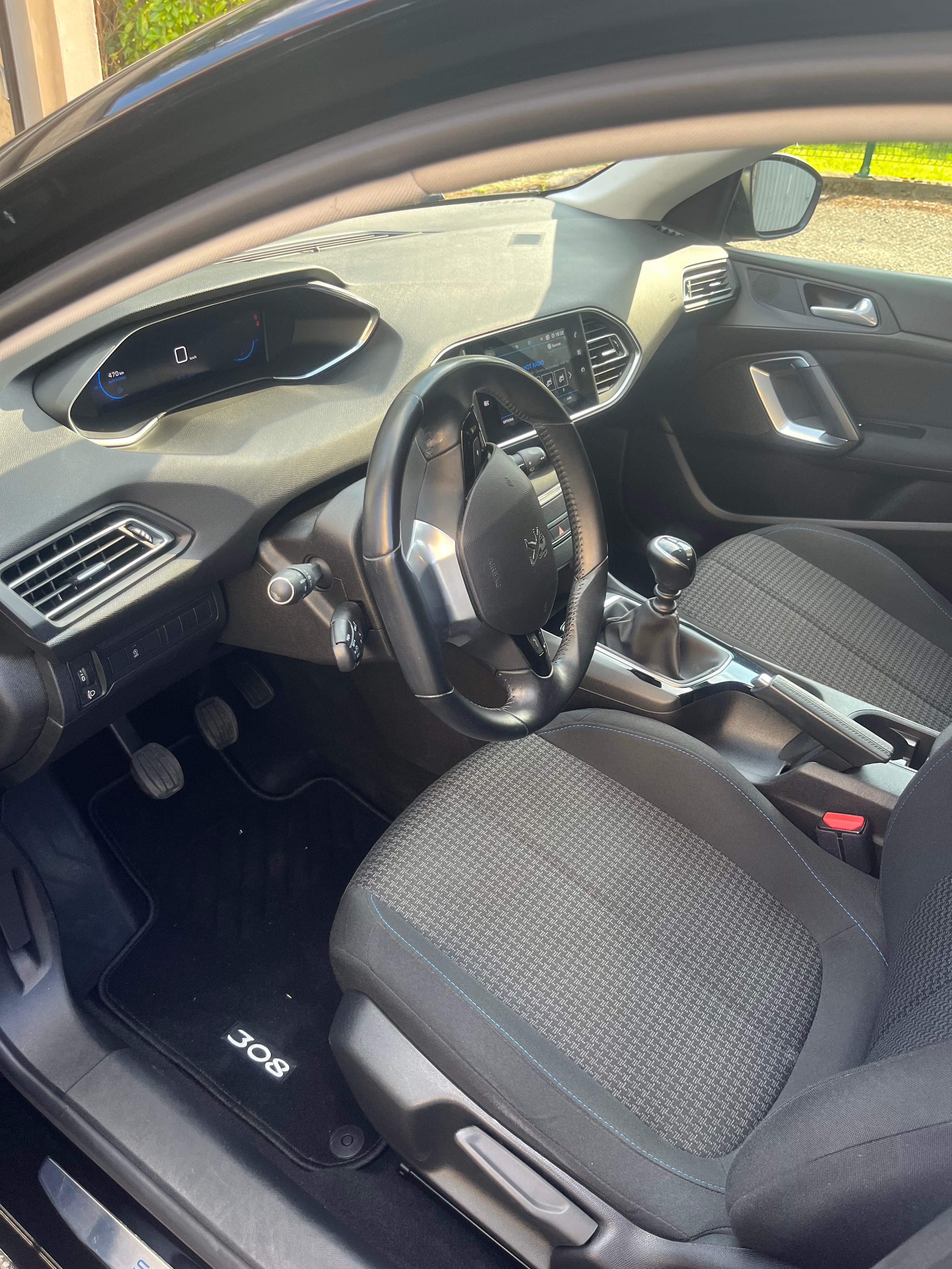 Peugeot 308 avec Régulateur de vitesse
