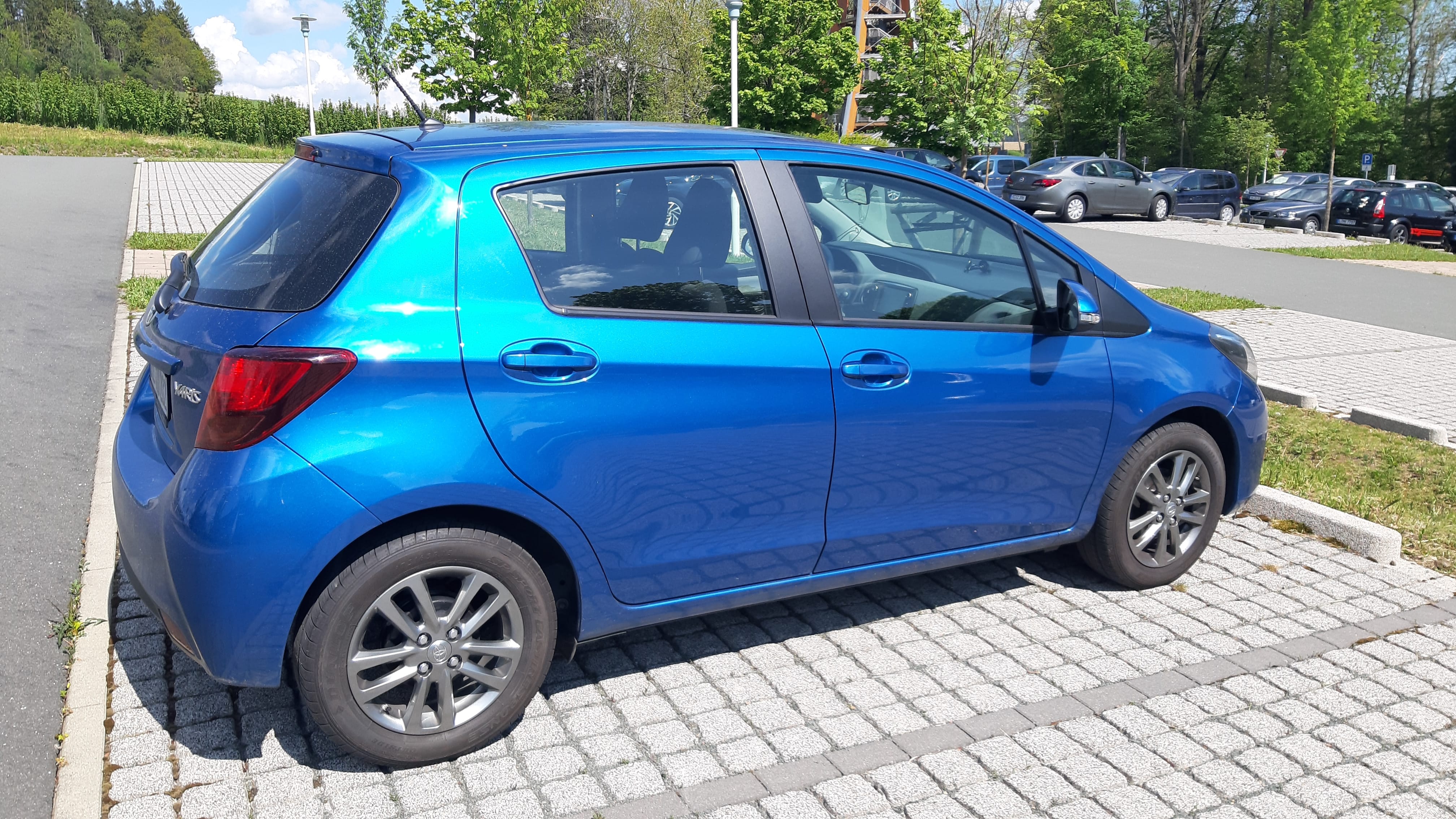 Toyota Yaris mit Rückfahrkamera