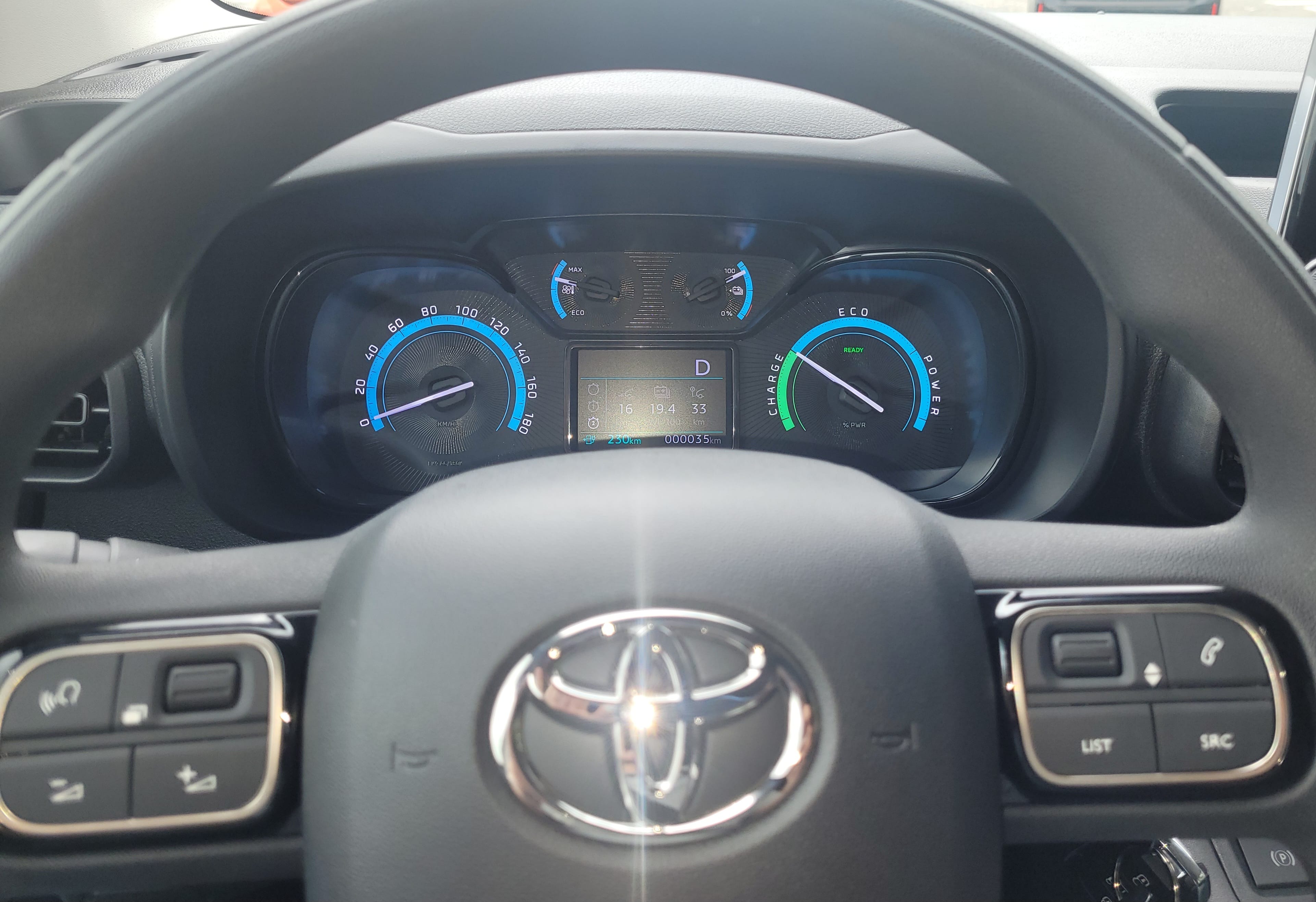 Toyota Proace City Electric (GN482VW) Medium Boite Auto 3.3m3, GPS,Clim,Carplay... avec Audio Bluetooth