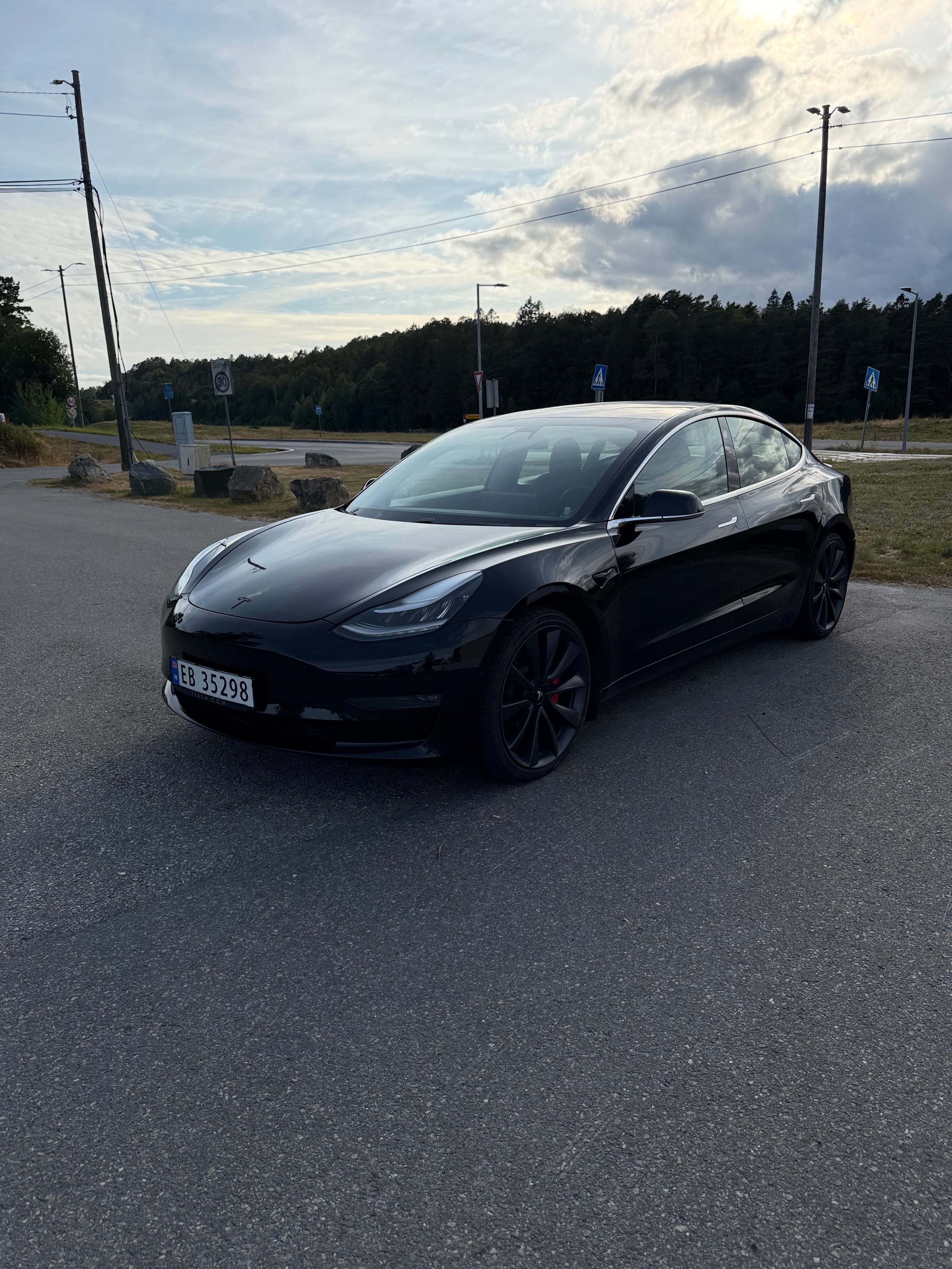 Tesla Model 3 Performance, 2020, Elektrisk