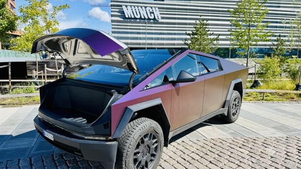 Tesla Cybertruck med Tilhengerfeste