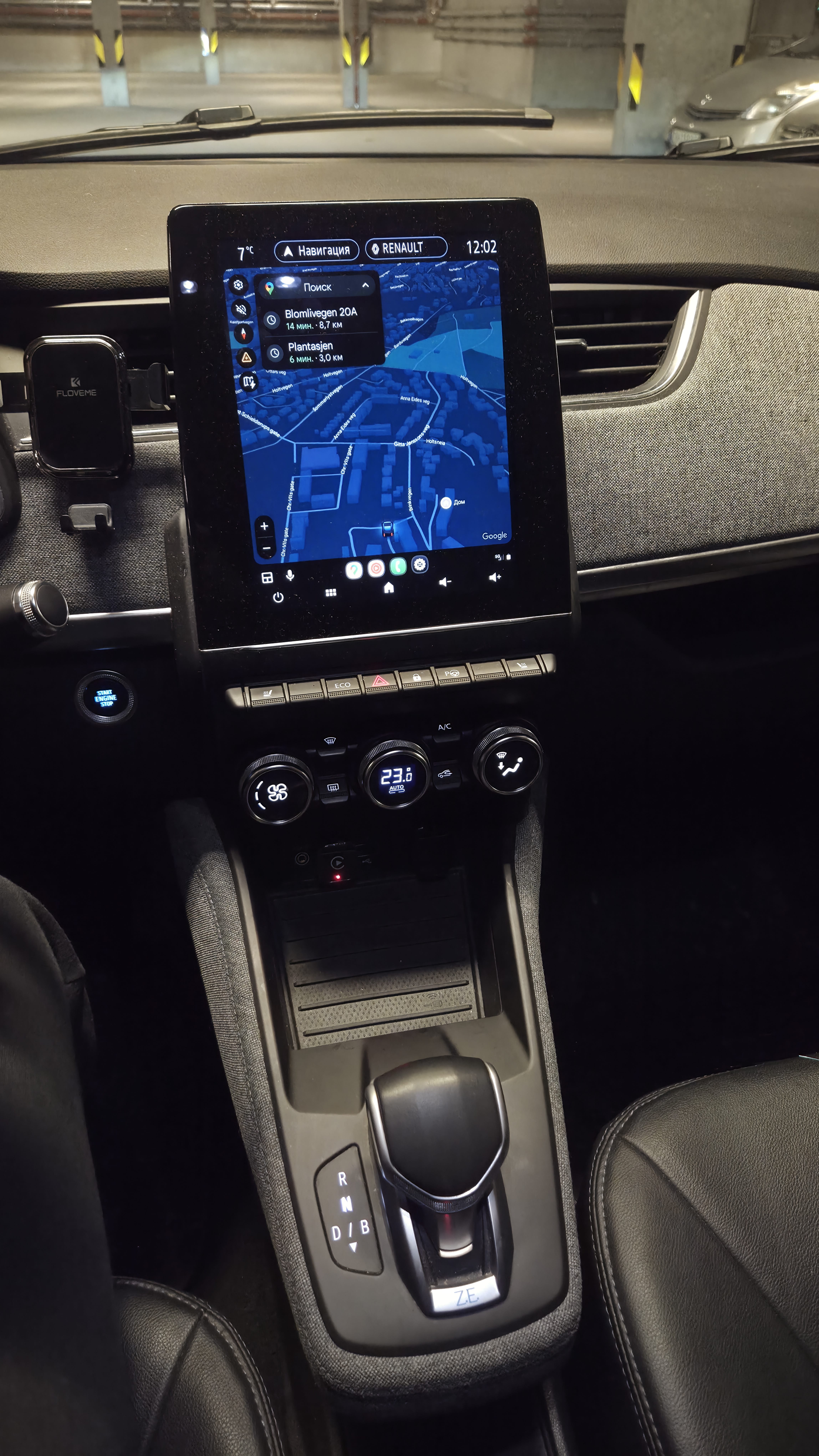 Renault ZOE met Apple CarPlay