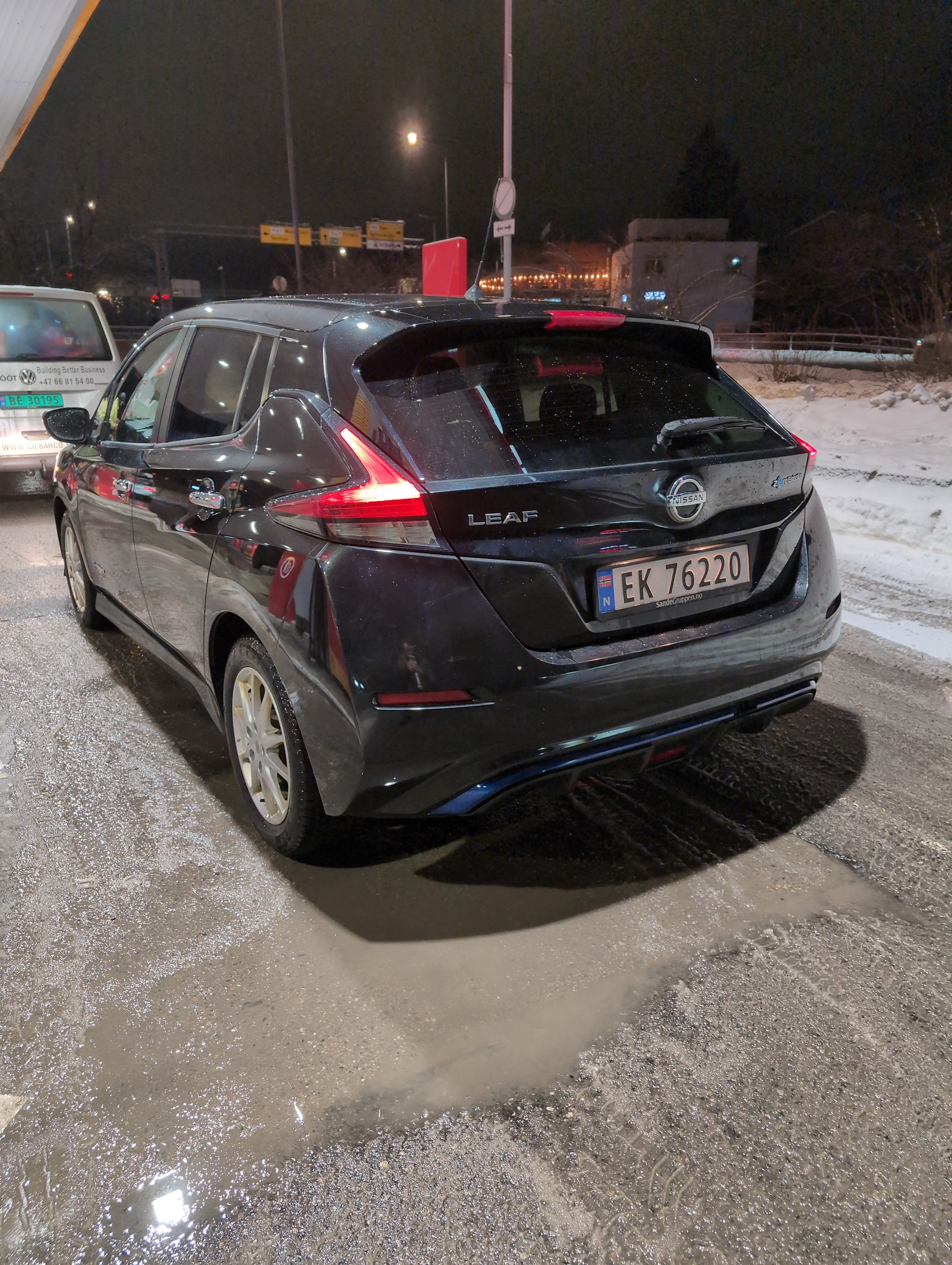 Nissan Leaf with Backup camera