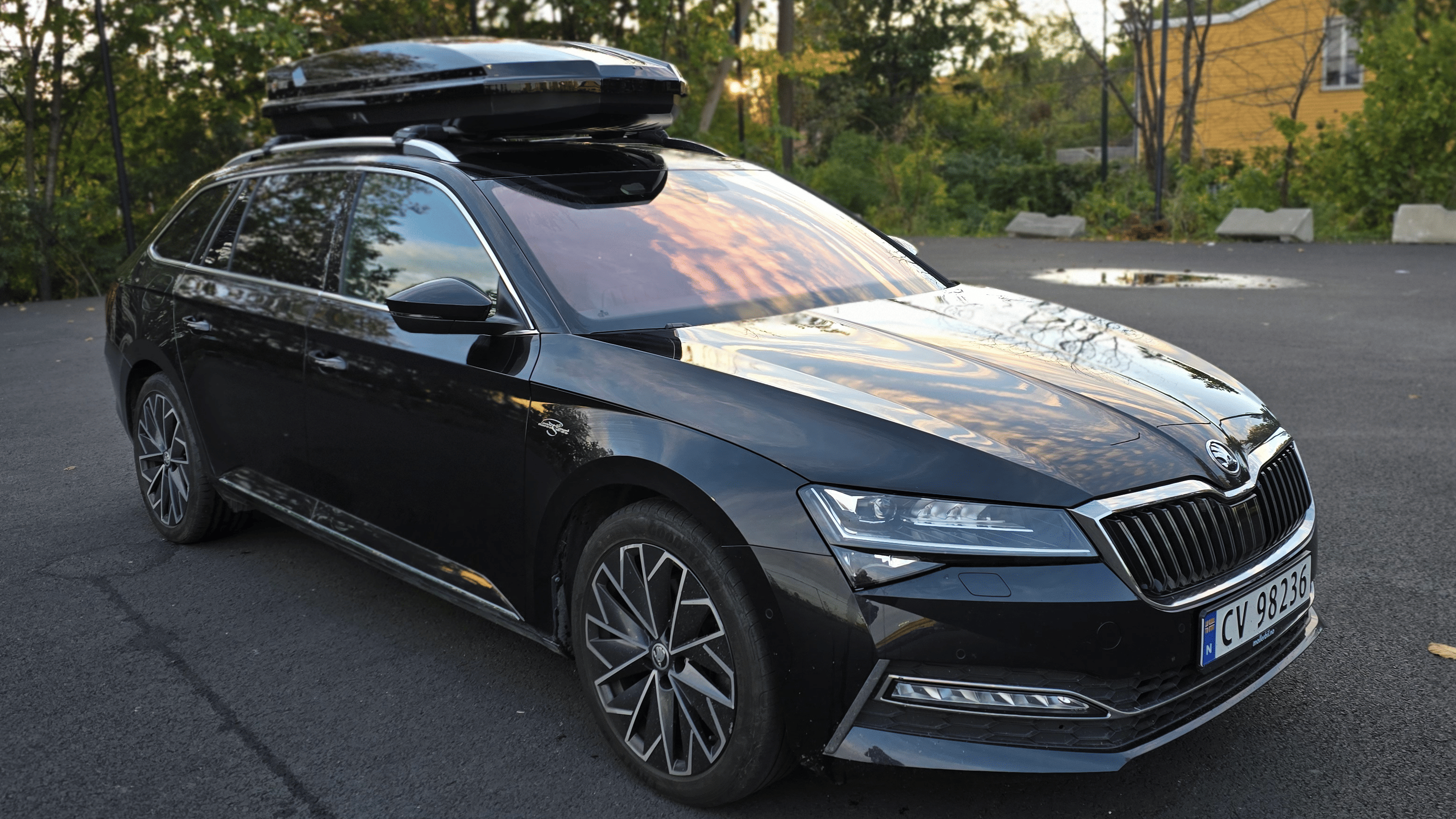 Skoda Superb med Android Auto