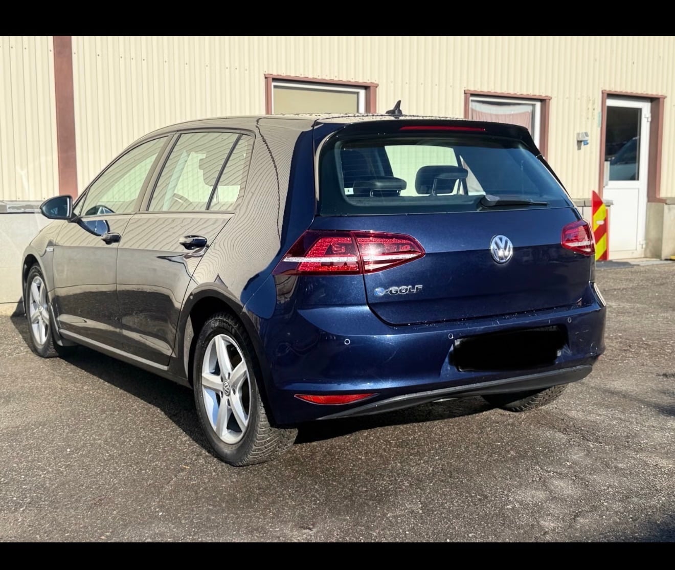 Volkswagen e-Golf med Ryggekamera