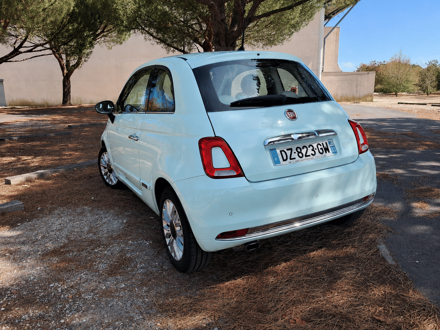 Fiat 500 1.2 69cv Fire toit panoramique con Cámara de marcha atrás