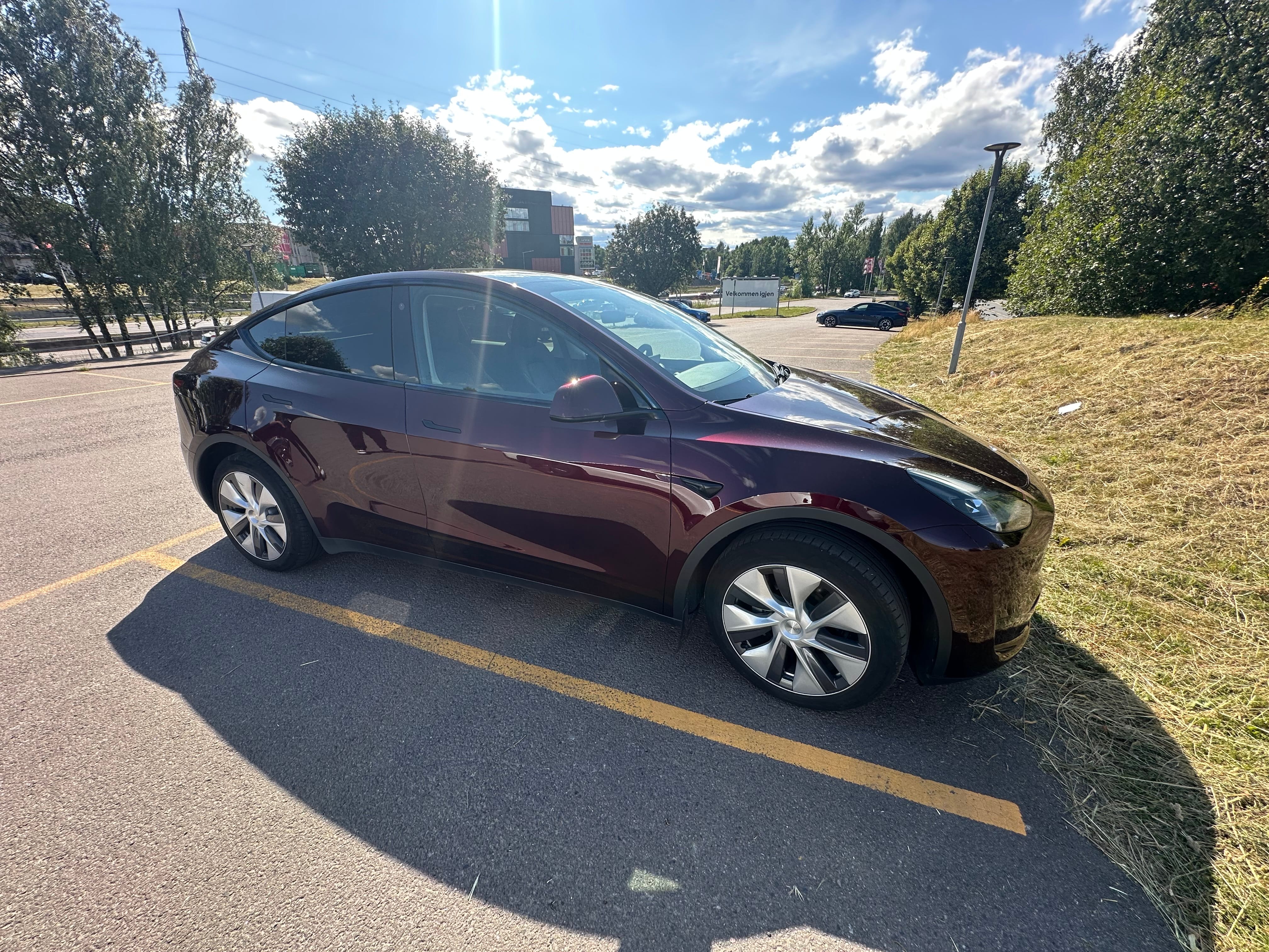 Tesla Model Y Standard Range med Cruisekontroll