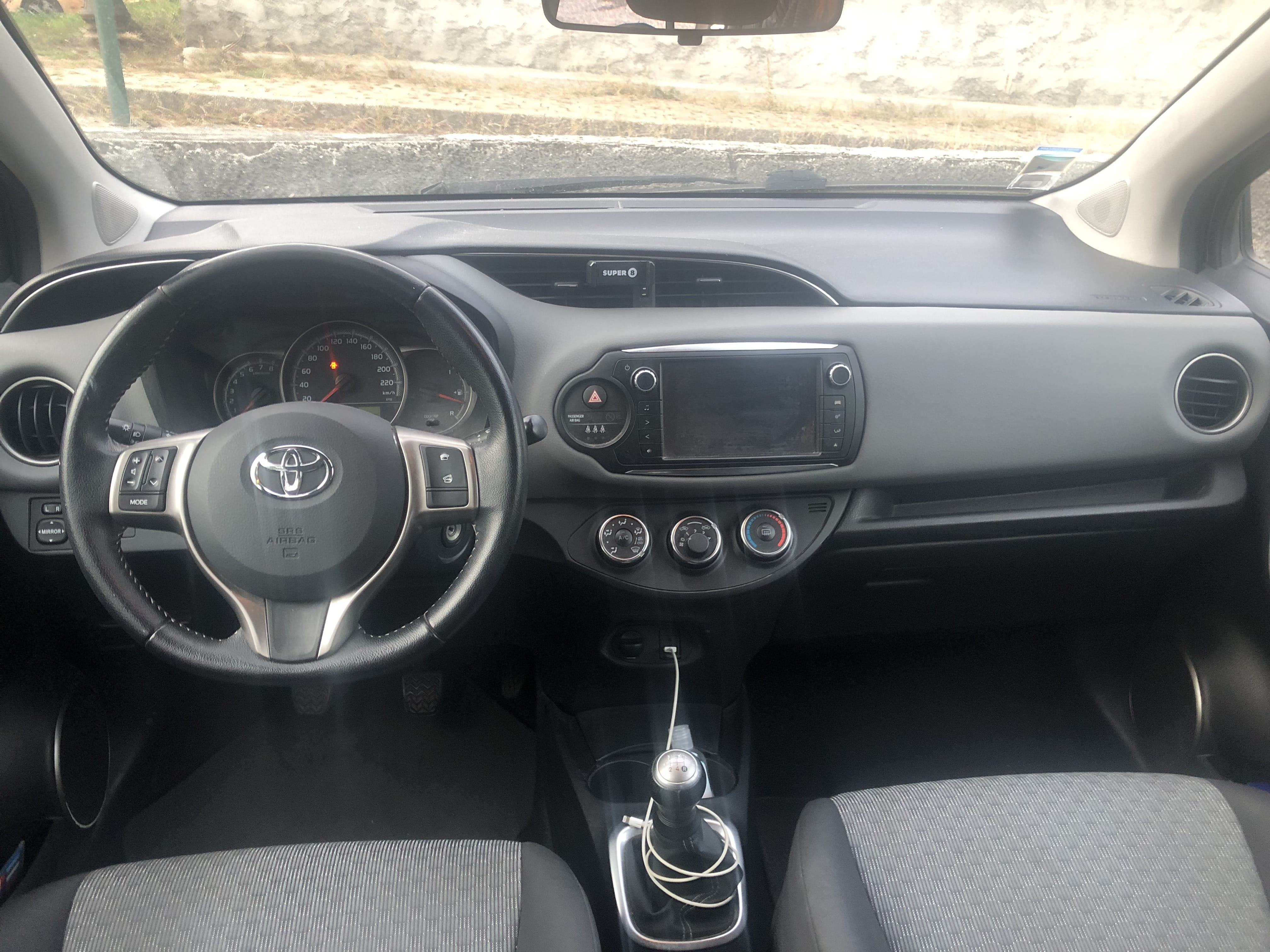 Toyota Yaris avec Pneus neige