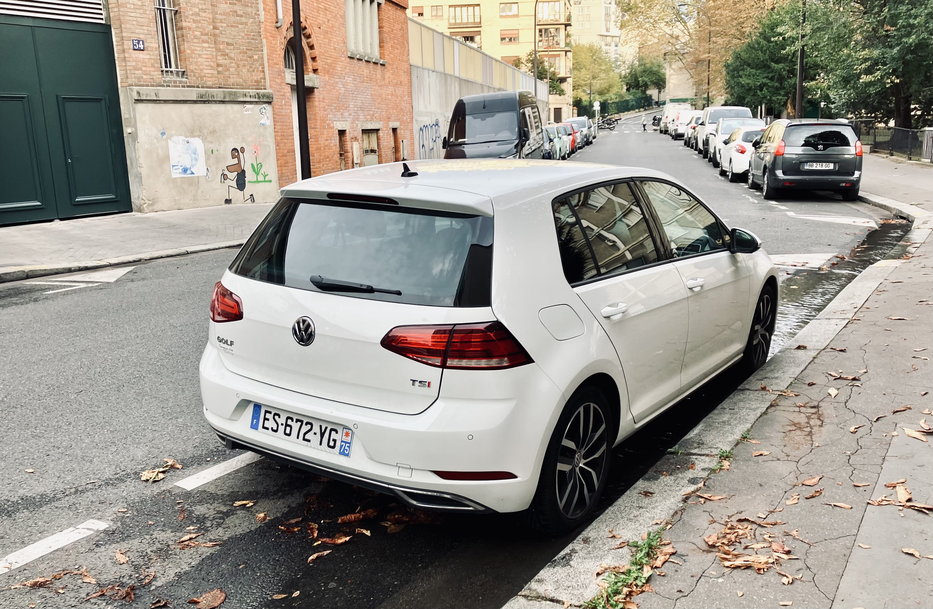 Volkswagen Golf with GPS