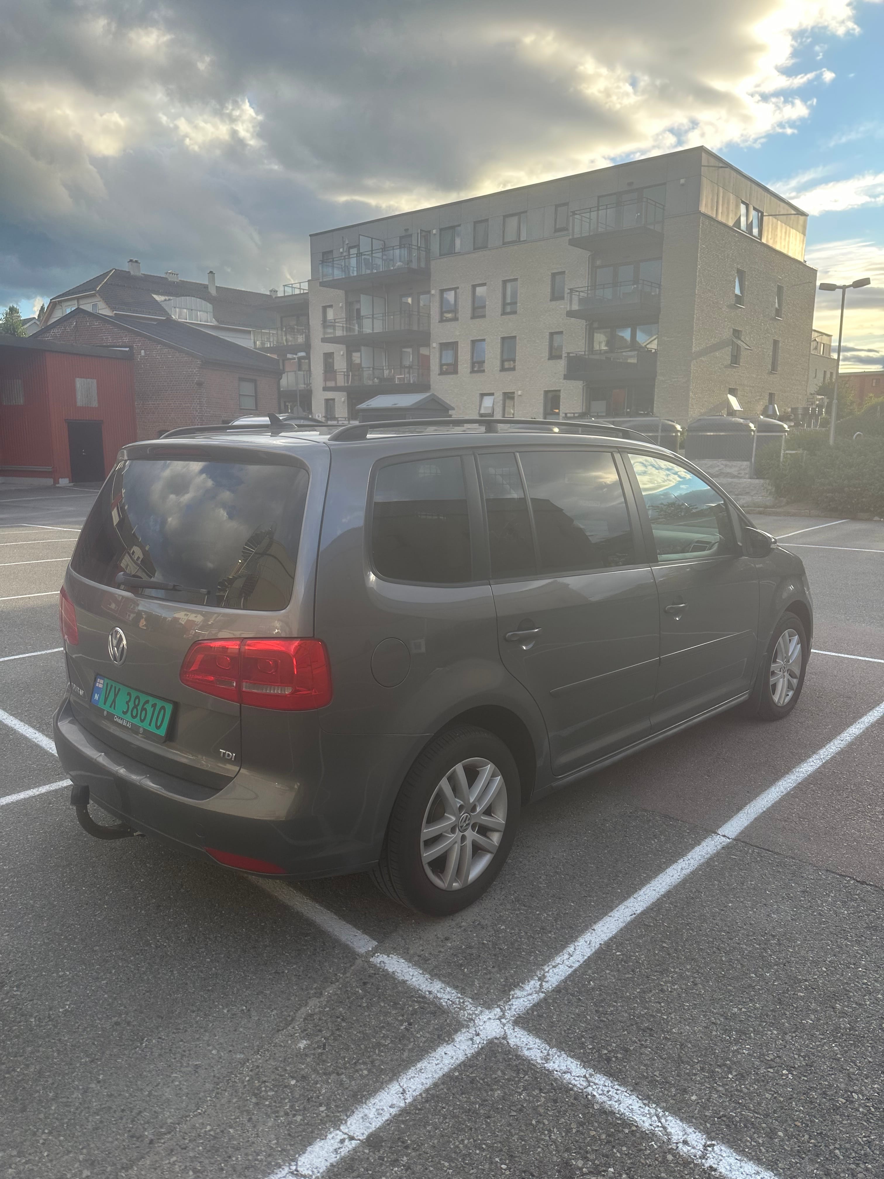 Volkswagen Touran med USB ladeuttak