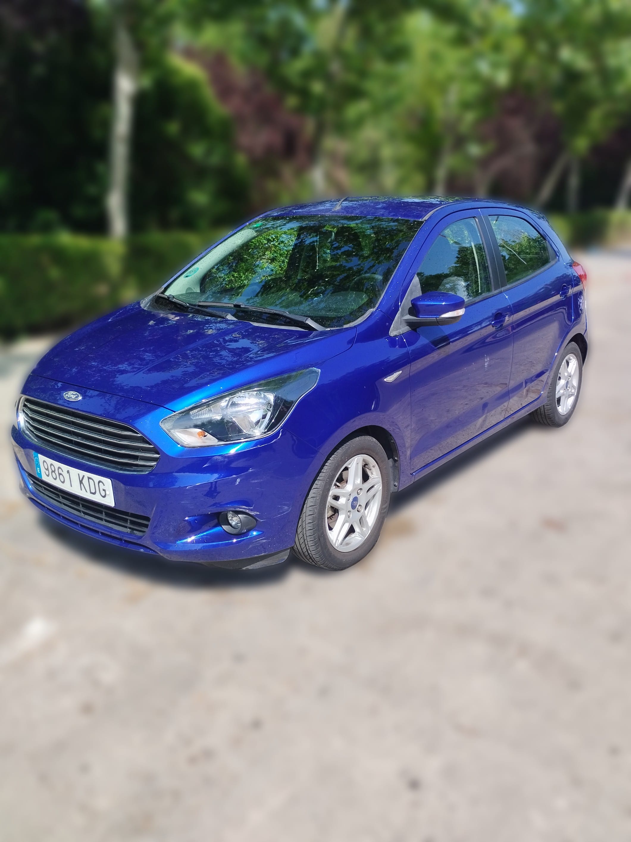 Ford KA+, 2017, Gasolina 95