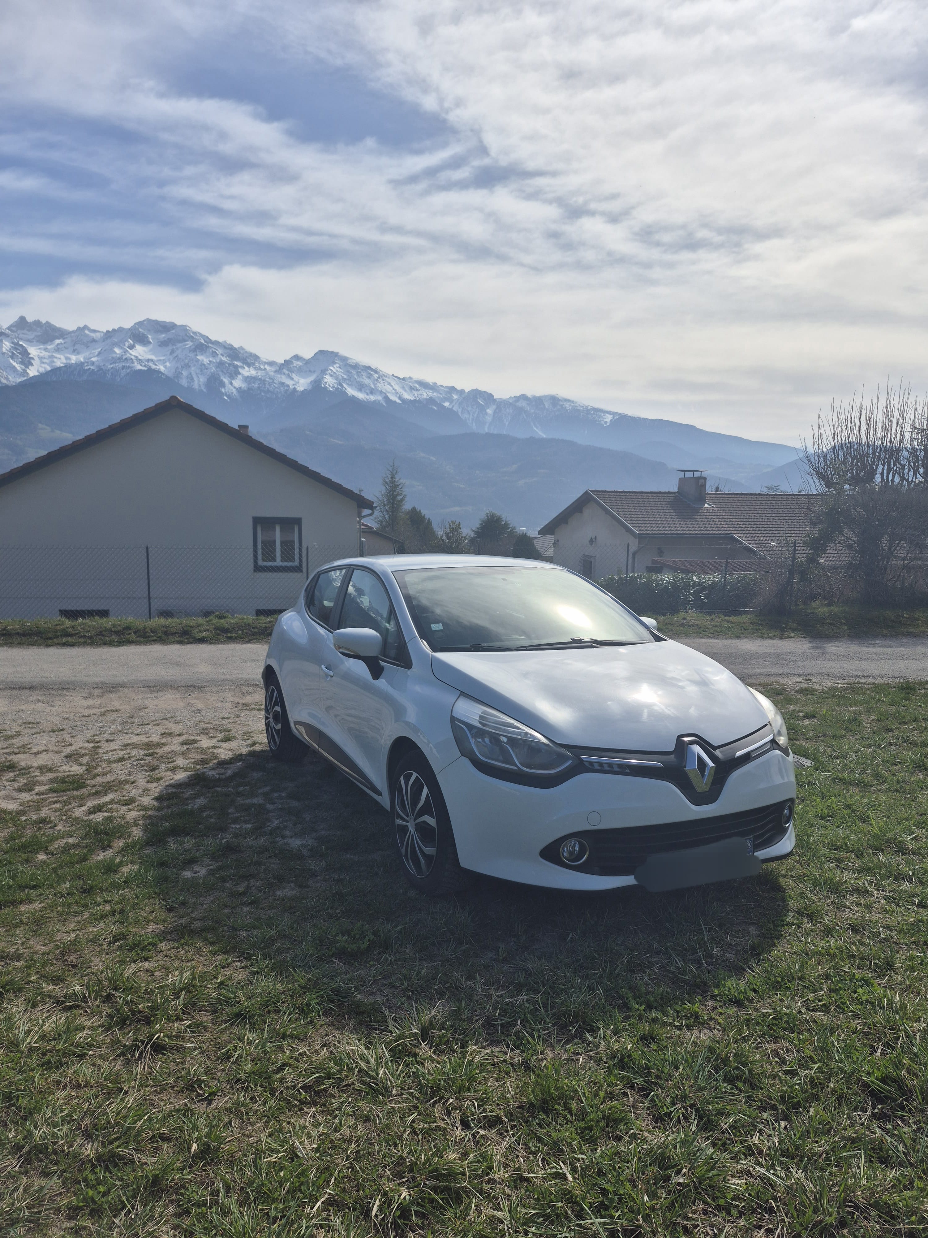 Renault Clio avec Pneus neige