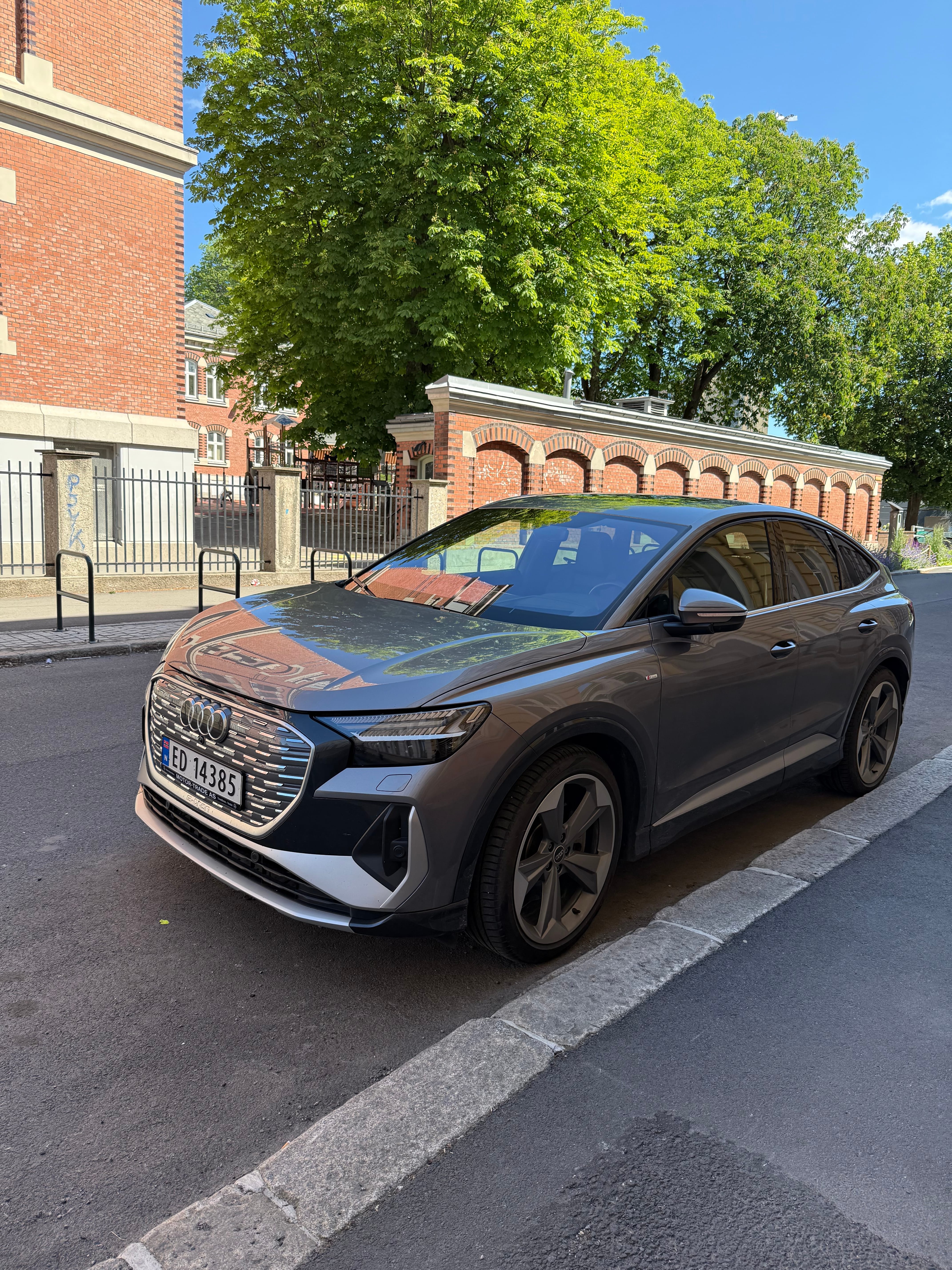 Audi Q4 Sportback 50 e-tron quattro, 2021, Elektrisk, automatisk