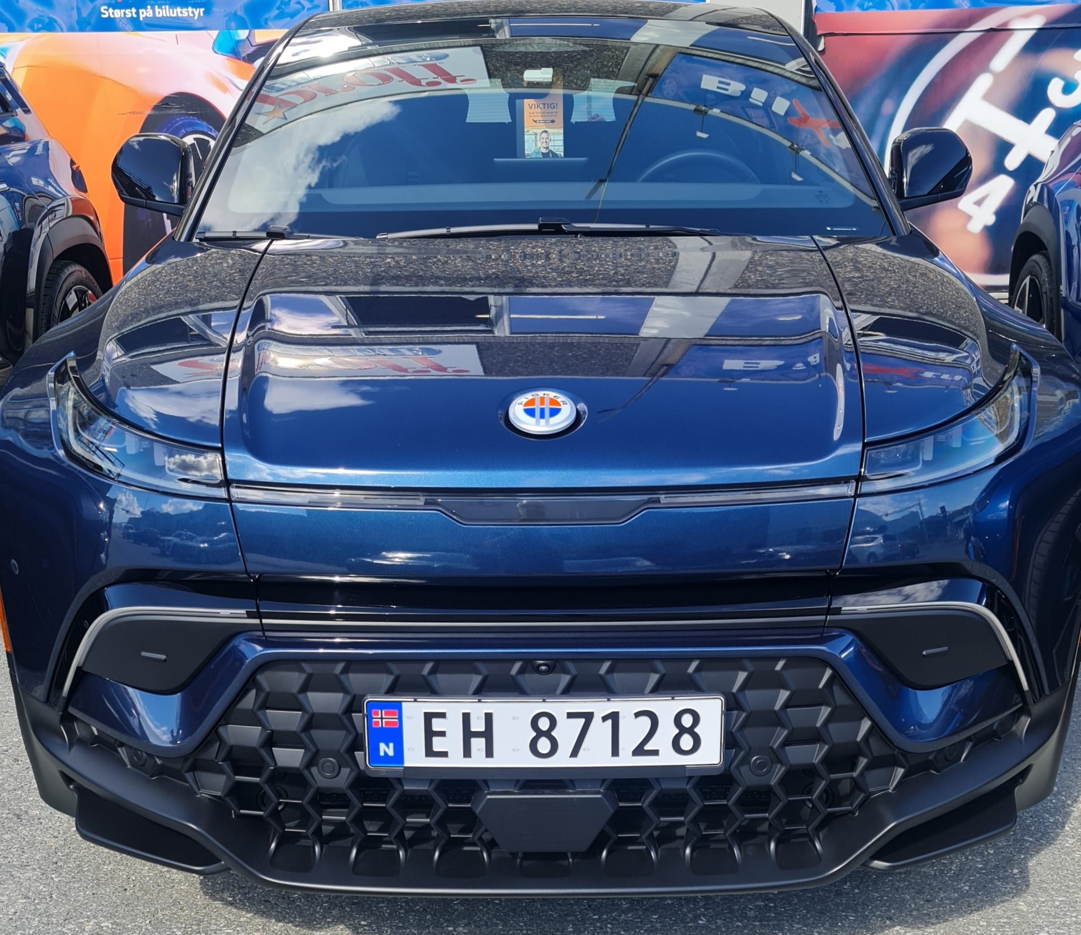 Fisker Ocean One met Bluetooth audio