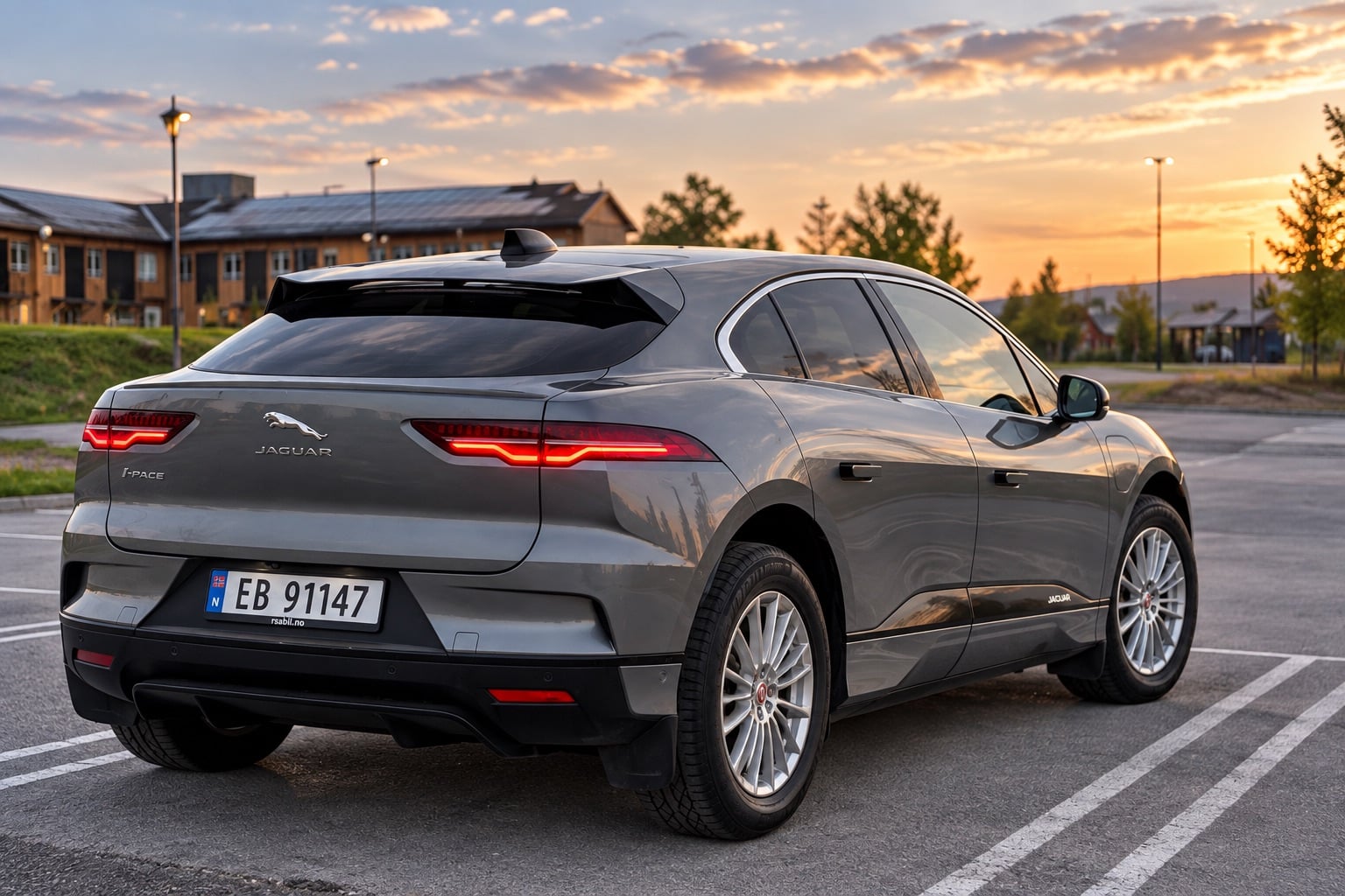 Jaguar I-pace med Ryggekamera