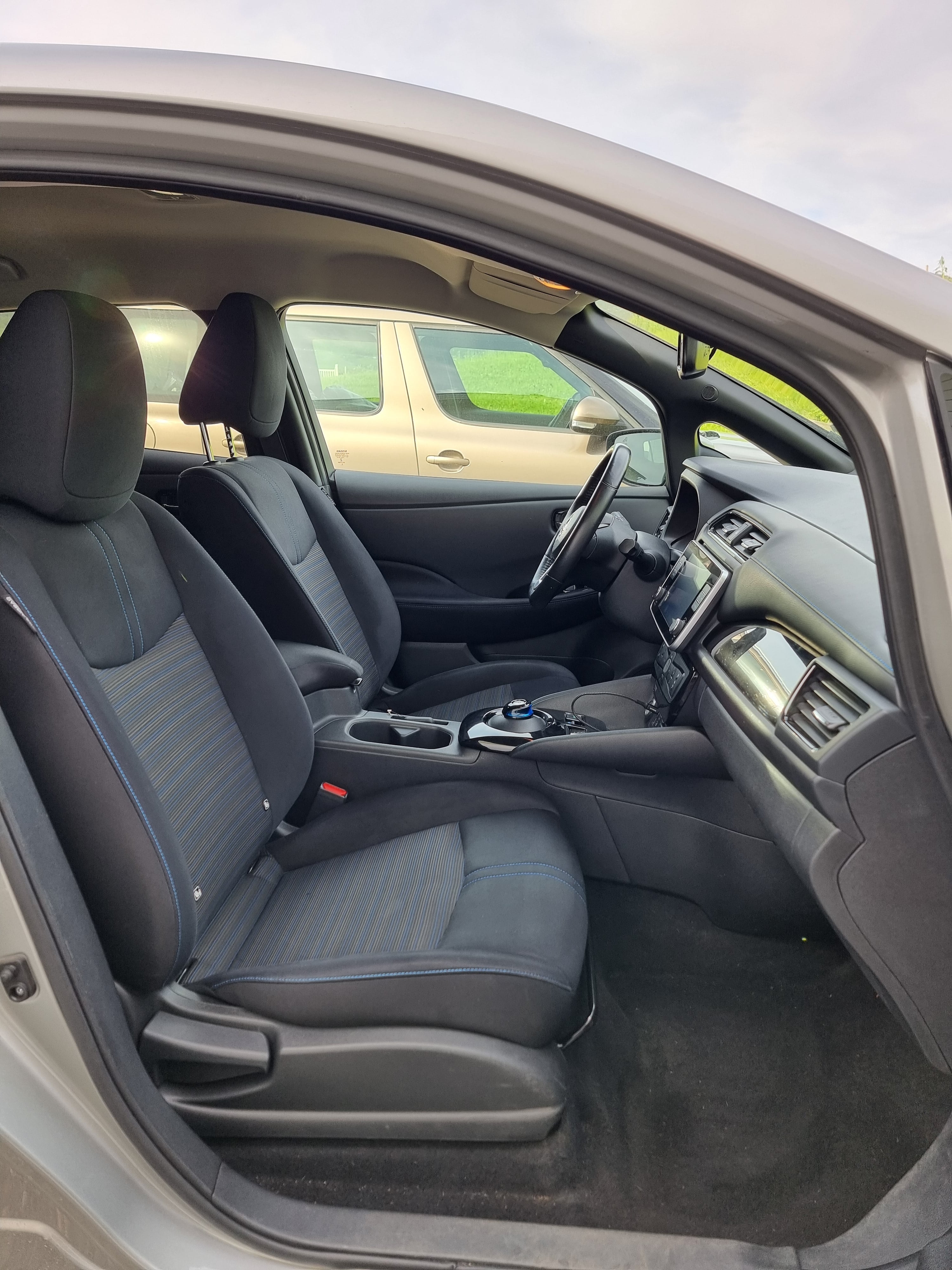 Nissan Leaf med GPS