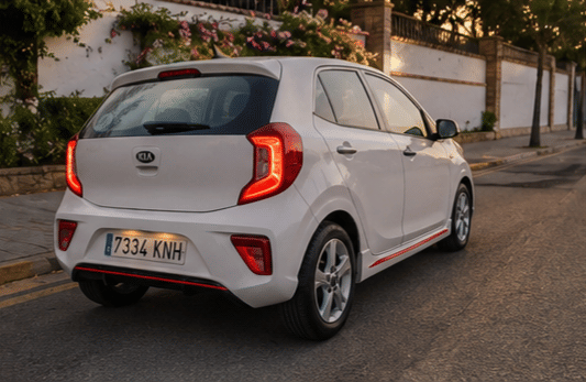 Kia Picanto mit USB-Ladeanschlüsse