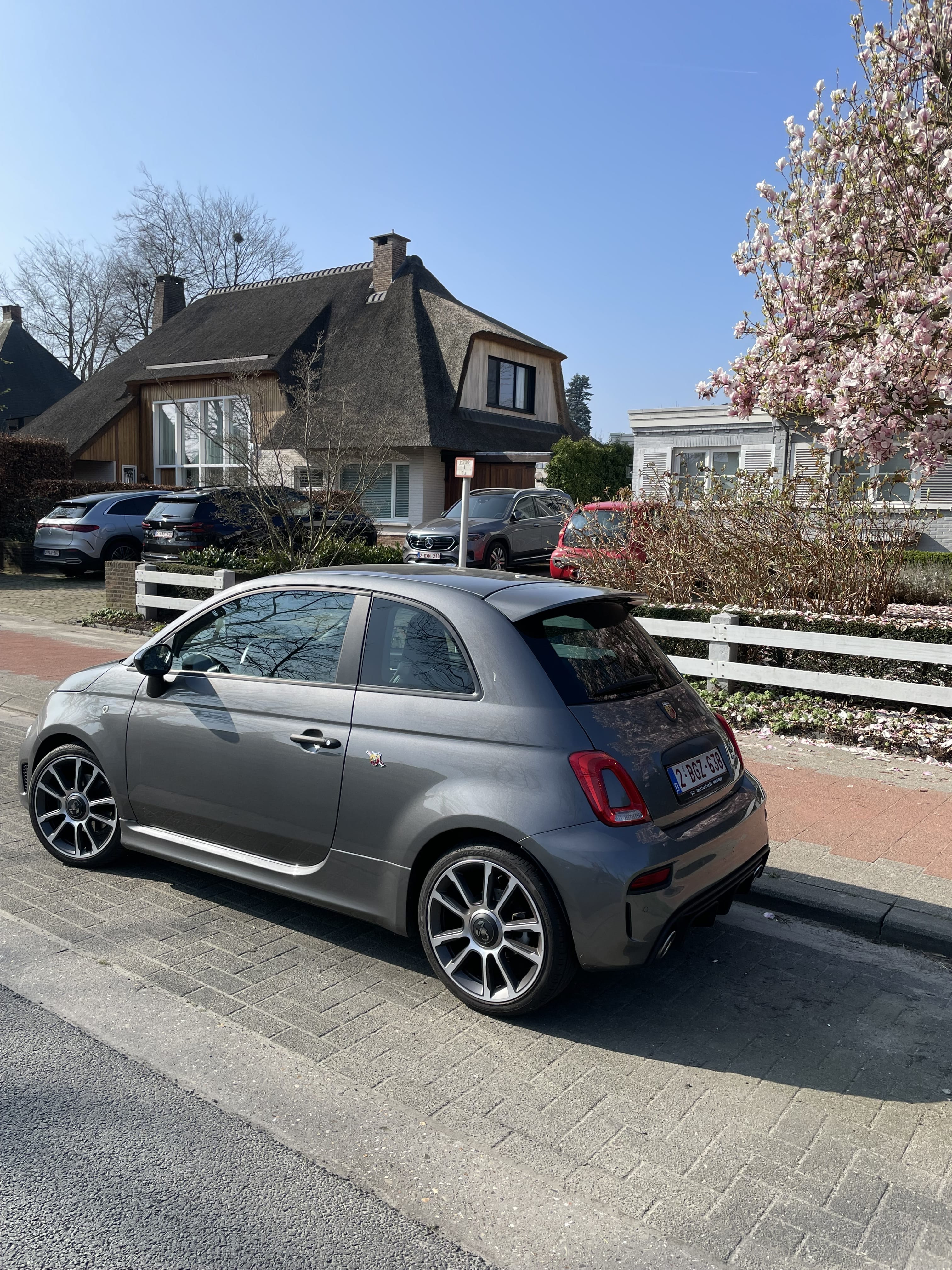Fiat 500 avec GPS