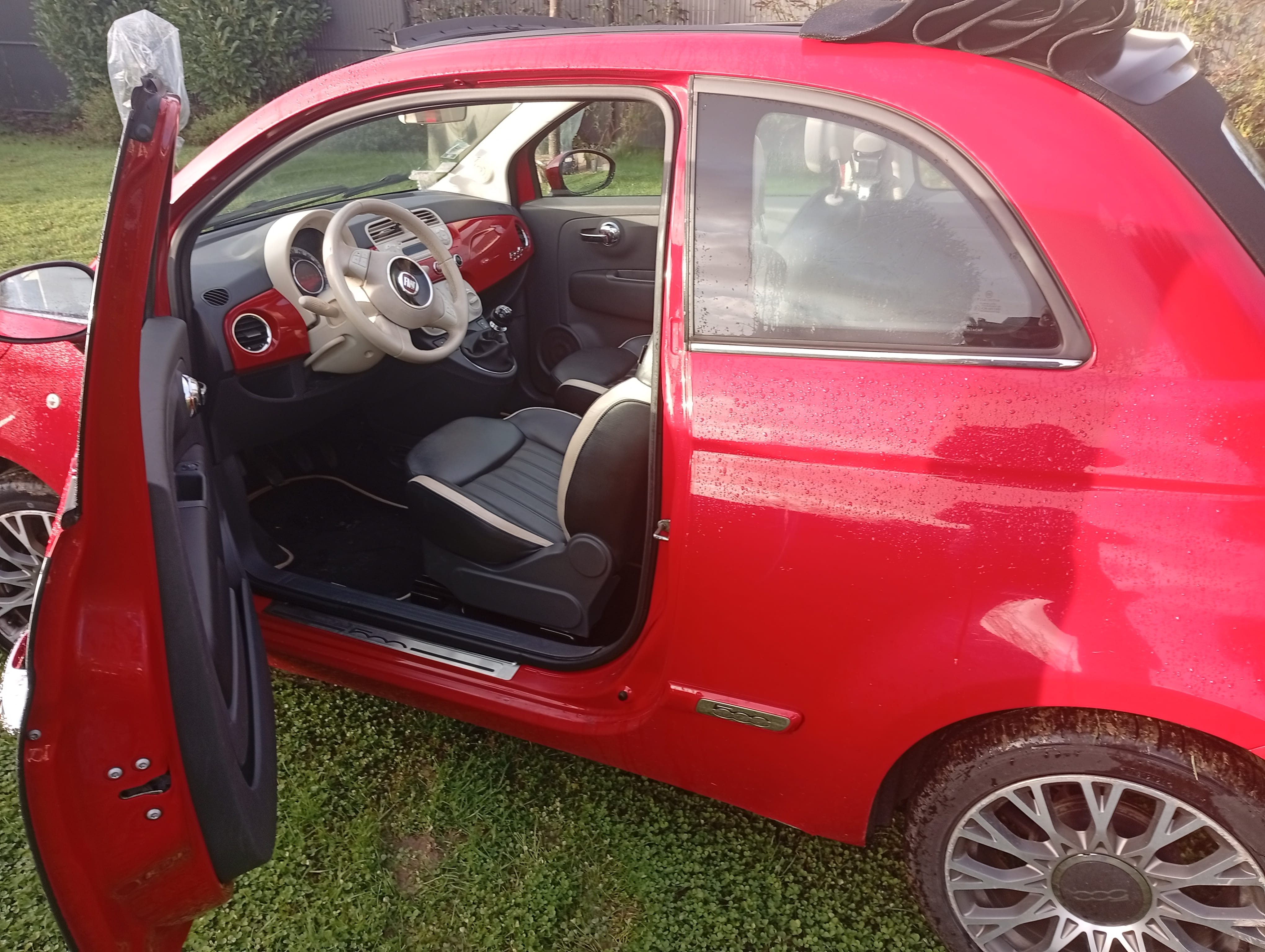 Fiat 500 C avec Climatisation
