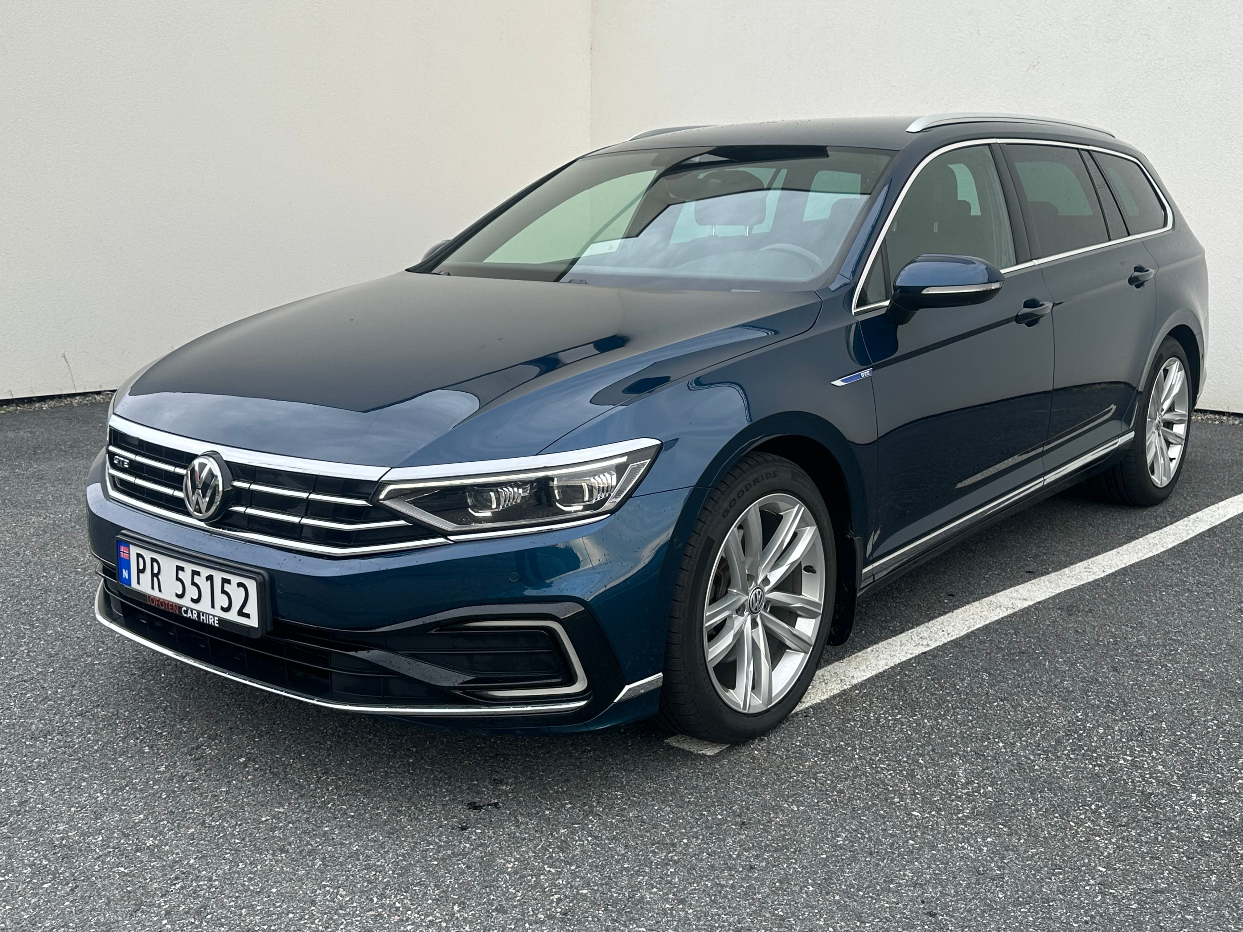 Volkswagen Passat SW GTE Hybrid, 2019, Blyfri 95 / Elektrisk (hybrid), automatisk