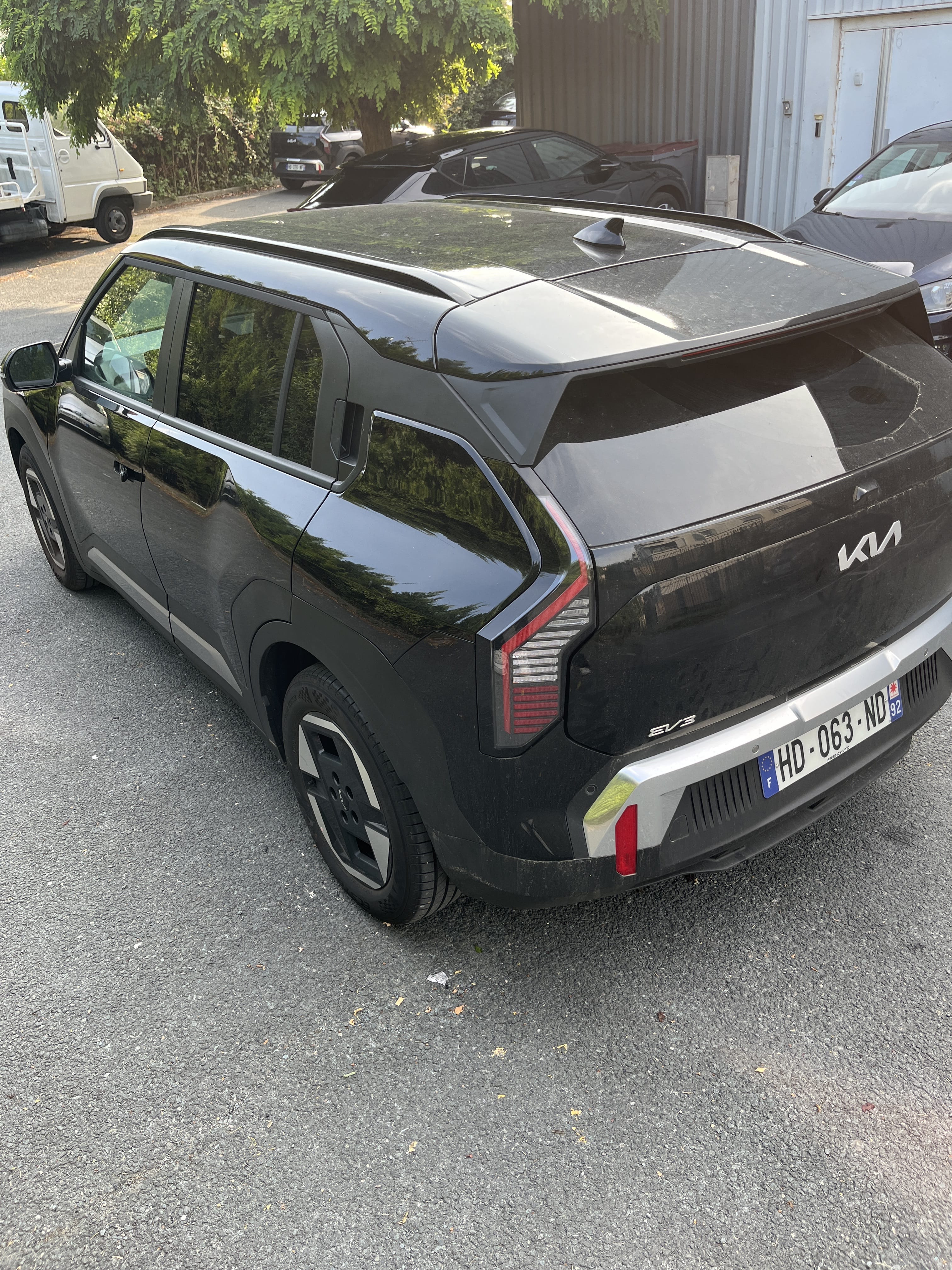 Kia EV3 avec GPS