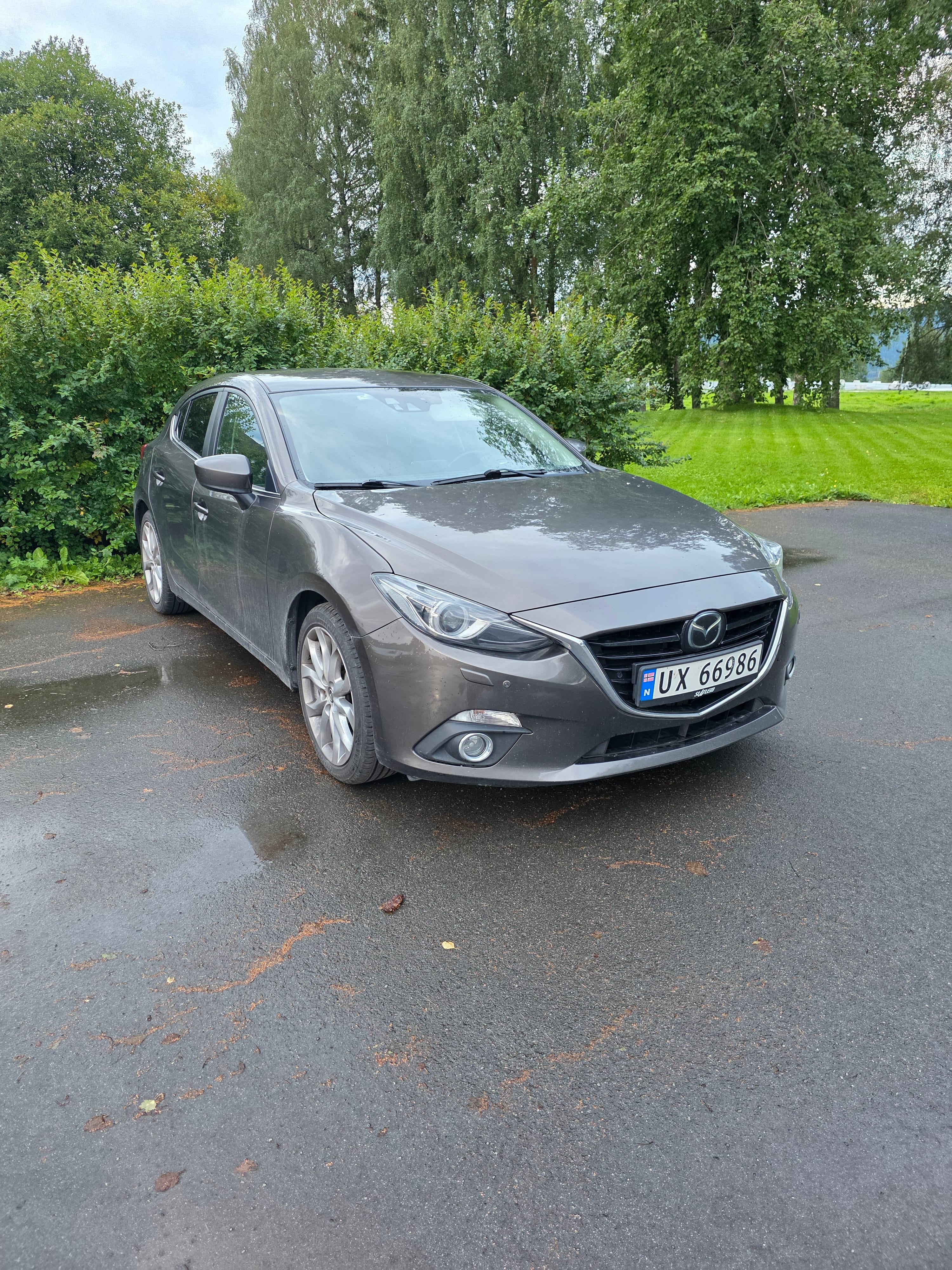 Mazda 3, 2016, Blyfri 95, automatisk